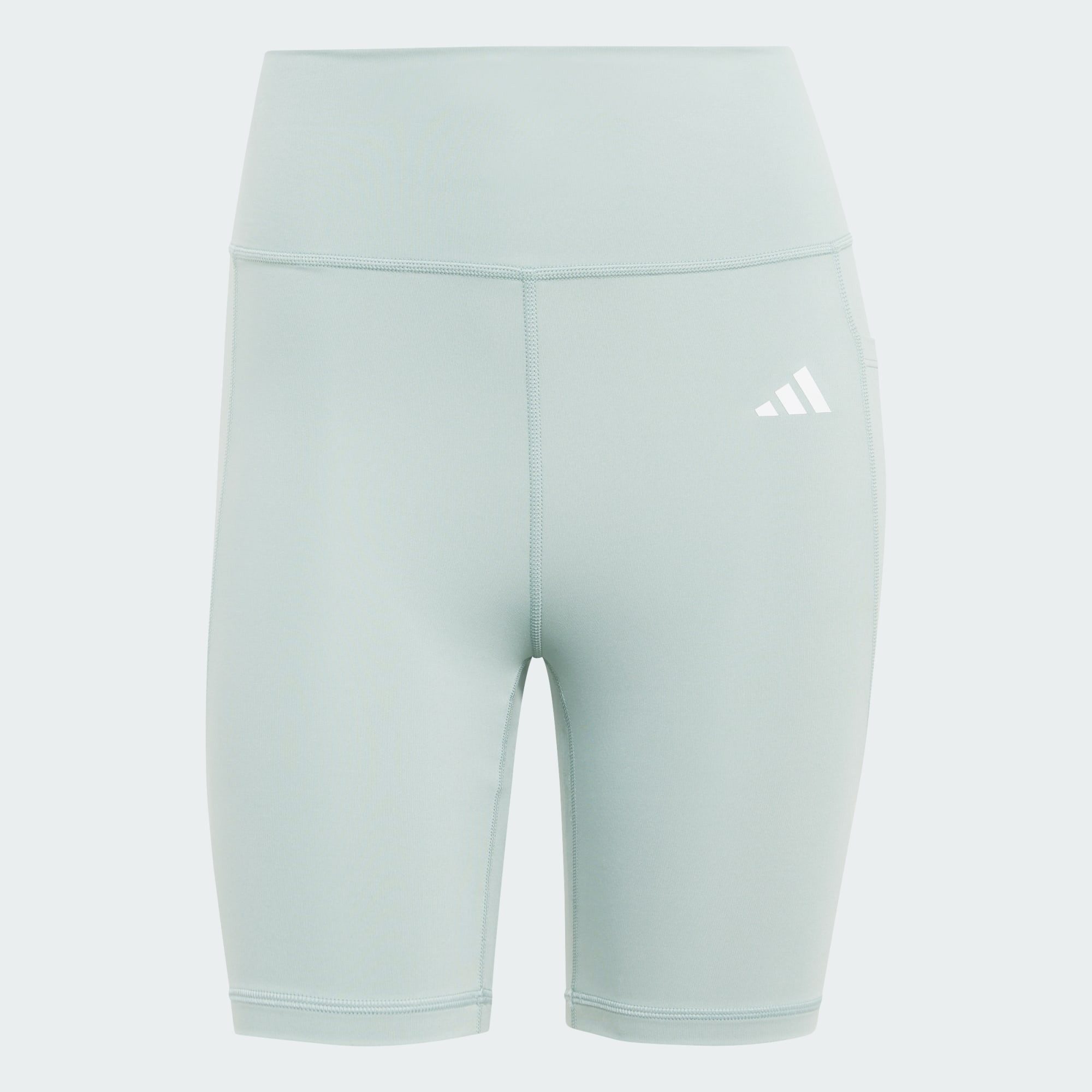 adidas Performance Leggings OPTIMÉ ESSENTIALS KURZE LEGGINGS MIT TASCHE, 18 CM (1-tlg)
