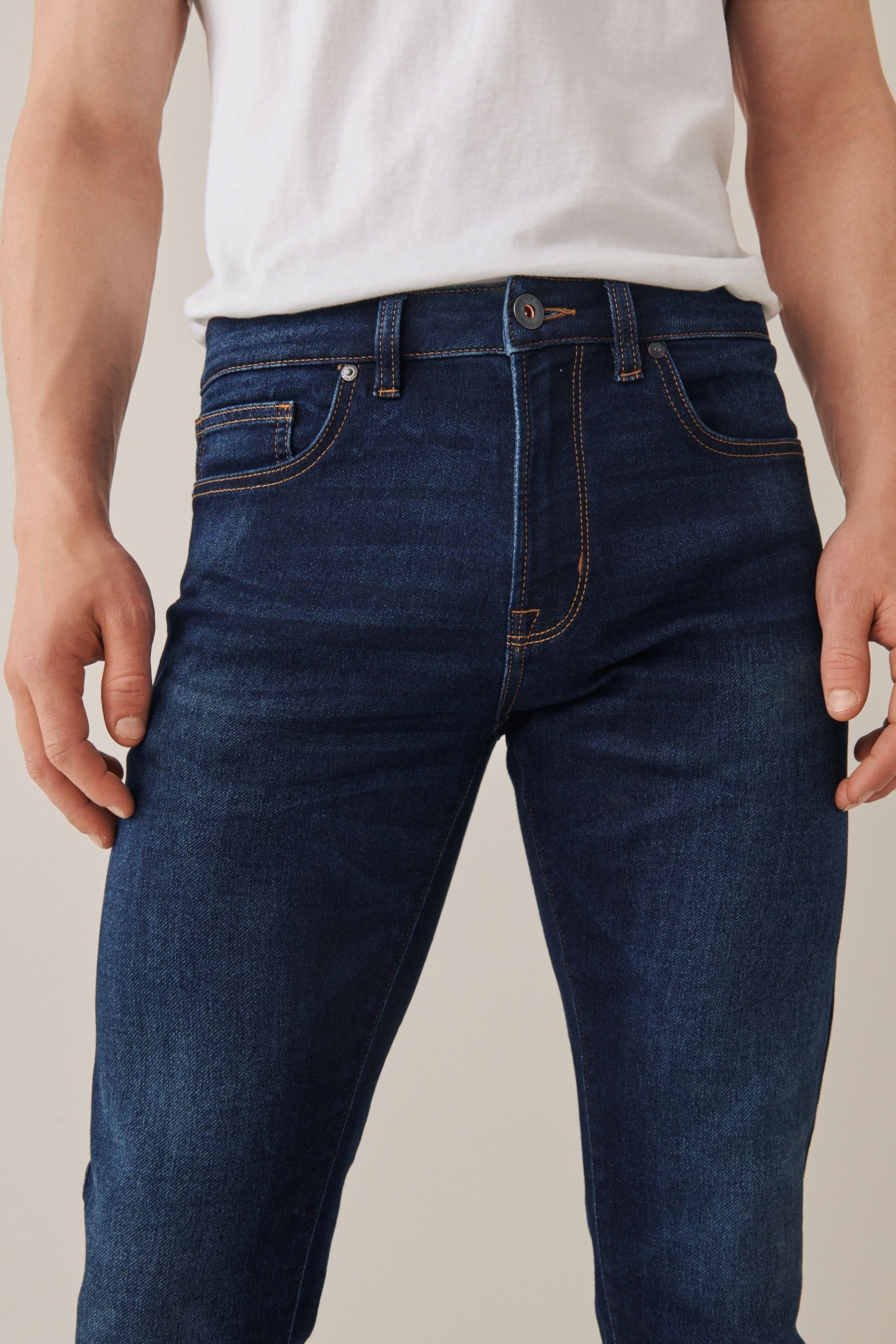 Next Skinny-fit-Jeans (1-tlg) Blue