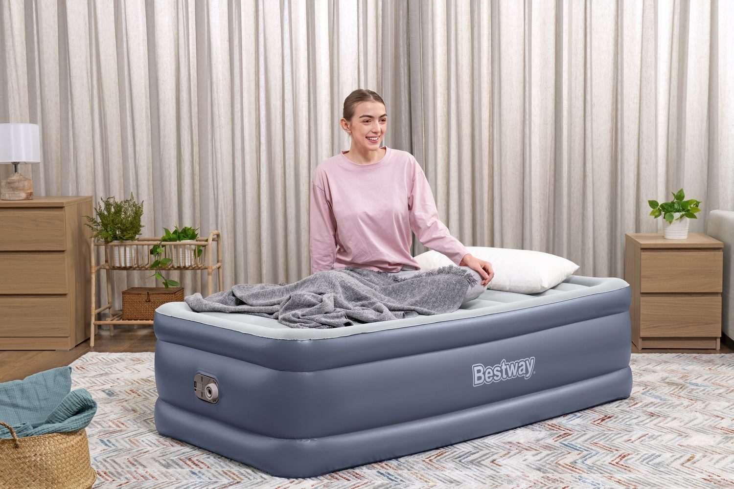 BESTWAY Luftbett, (TriTech®, 1-tlg)