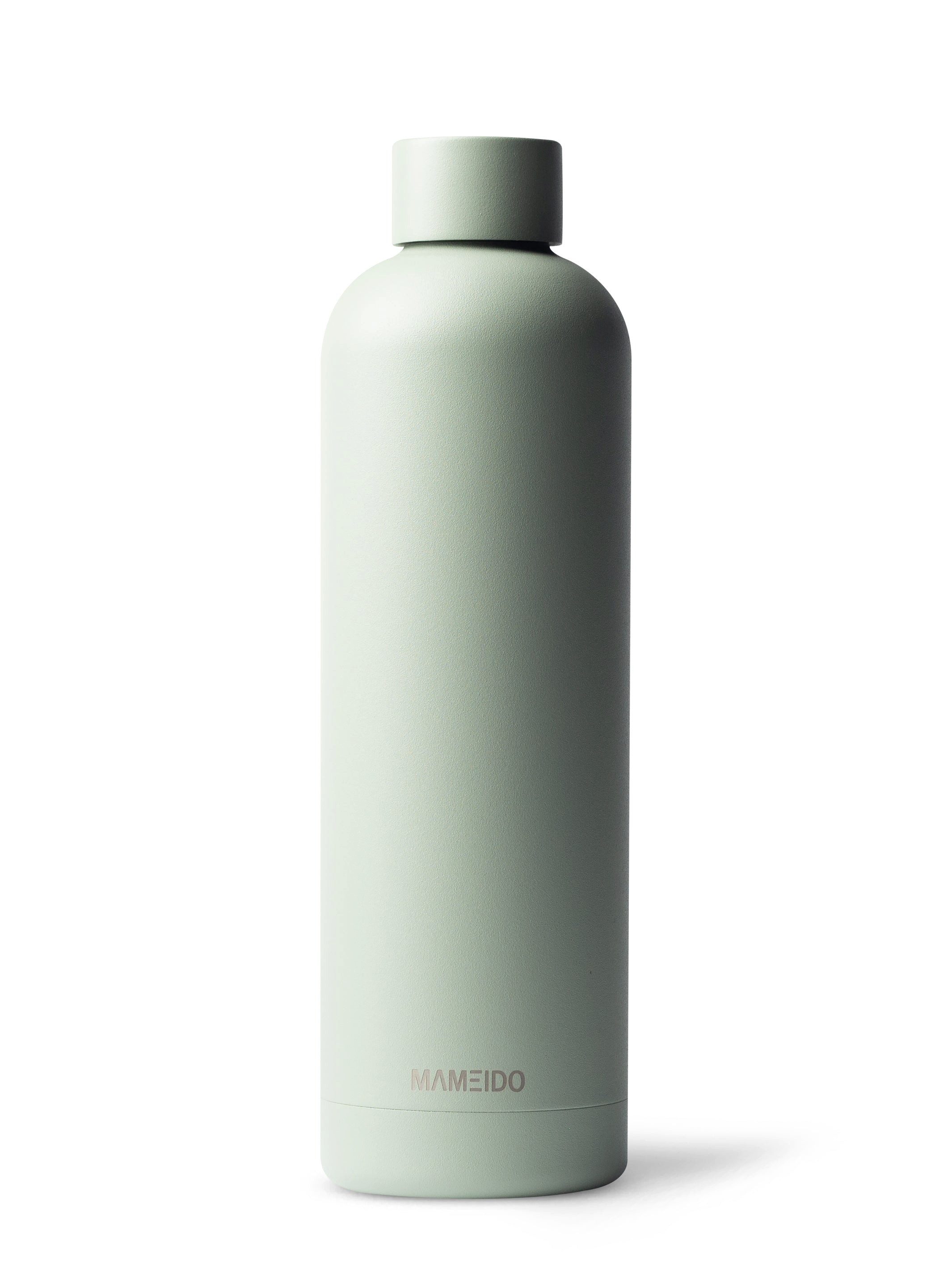 MAMEIDO Thermoflasche, auslaufsicher mit Deckel in 500 ml, 750 ml & 1000 ml