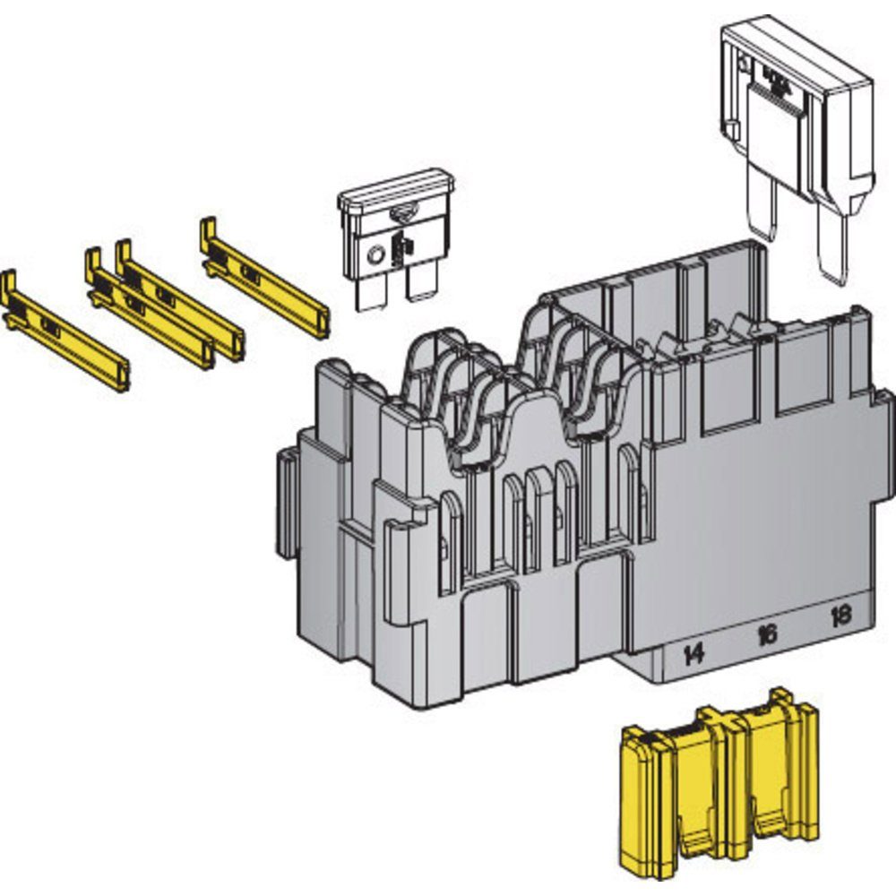 MTA Sicherungshalter MTA Automotive Fuse/Relay Holder Maxival / Unival Mo Sicherungs-/Relai