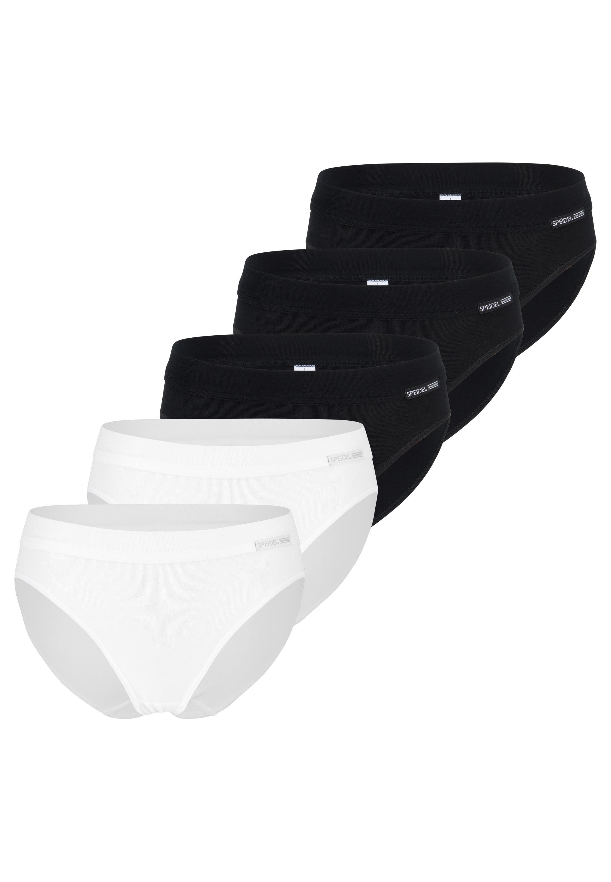 Speidel Jazz-Pants Slips 5er Pack bio.cotton Sport Edition (Spar-Set, 5-St) Jazz Pants - Baumwolle - Atmungsaktiv - Sportiver Look mit hohem Bein