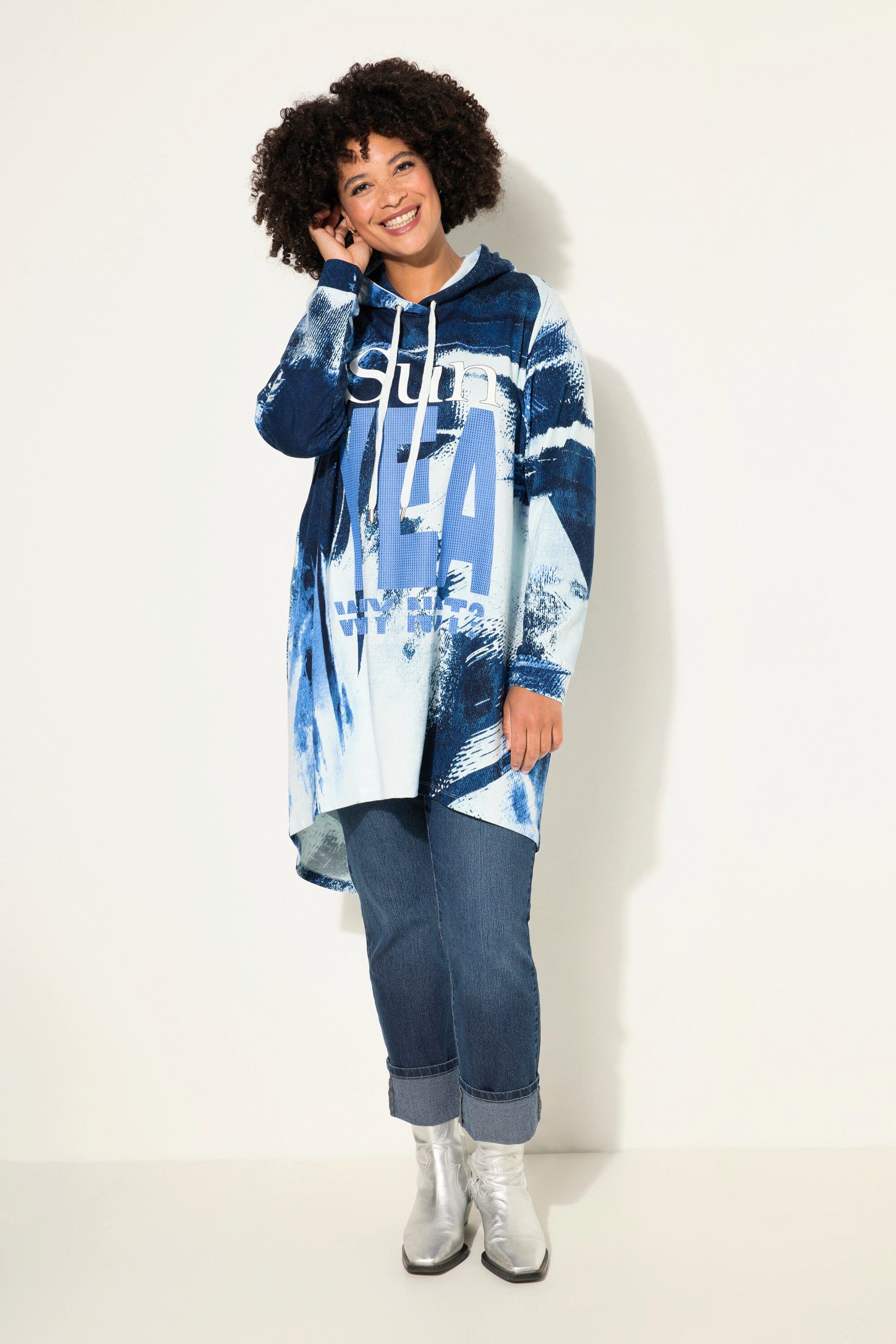 Angel of Style Sweatshirt Hoodie Jeans-Druck günstig online kaufen