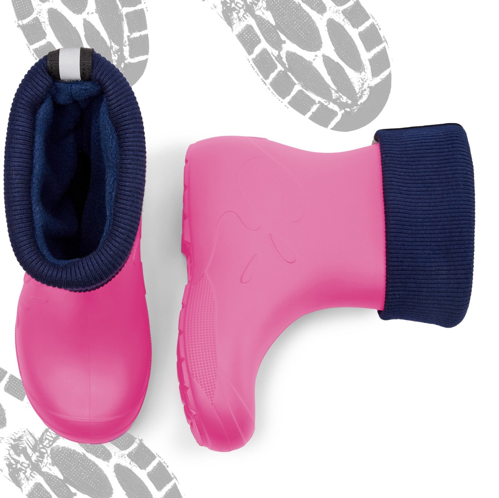 Ladeheid Kinder Federleichte Gummistiefel Thermo mit Fütterung LA-CA-Panda249 Gummistiefel – Bild 2 von 5