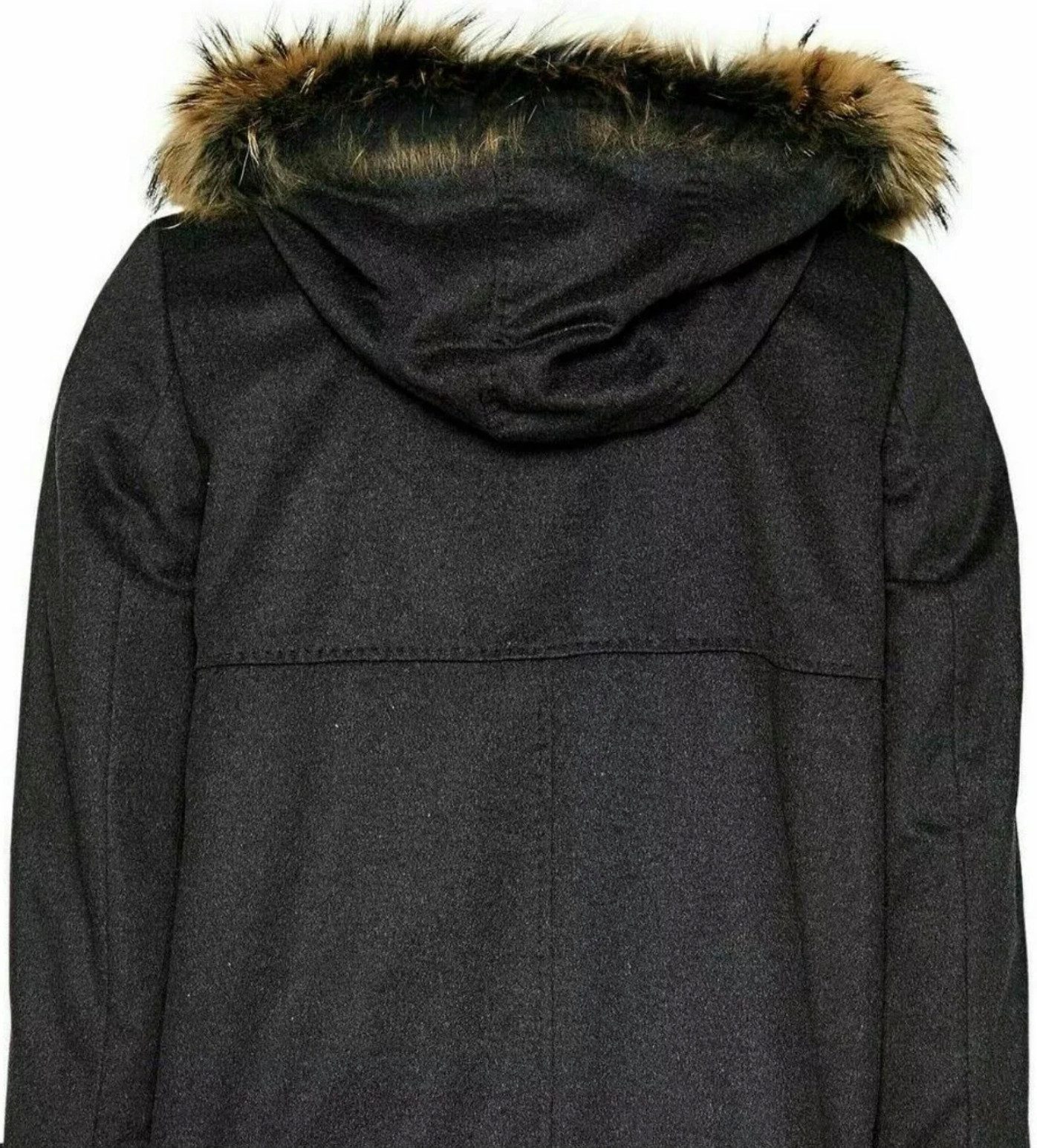 SAINT JACQUES Kurzmantel Damen Wollmantel Mantel mit Kapuze Made in Europe Hochwertiger Woll-Kaschmir-Mantel in klassischer Silhouette