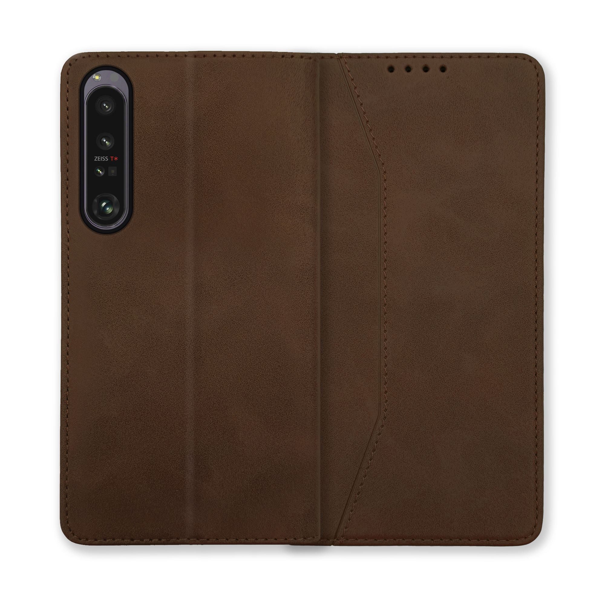 mtb more energy Smartphone-Hülle Premium für Sony Xperia 1 VI, Braun