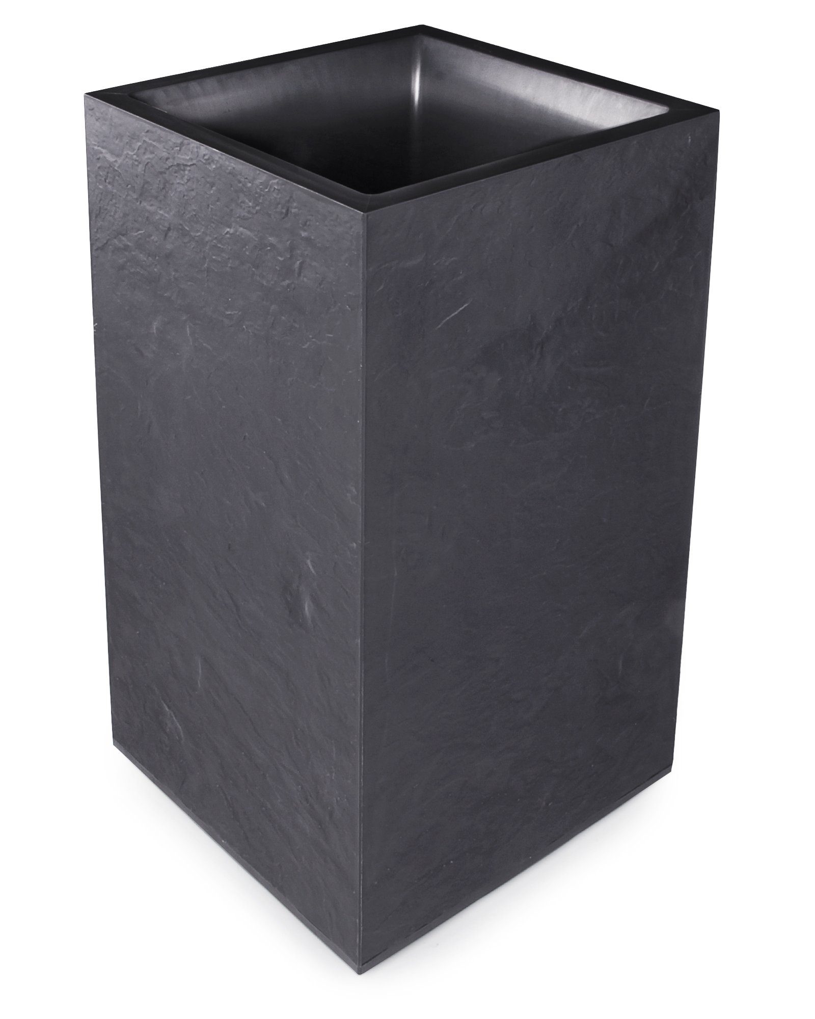 ONDIS24 Pflanzkübel Blumentopf Vulkan Säule, Schiefer günstig online kaufen
