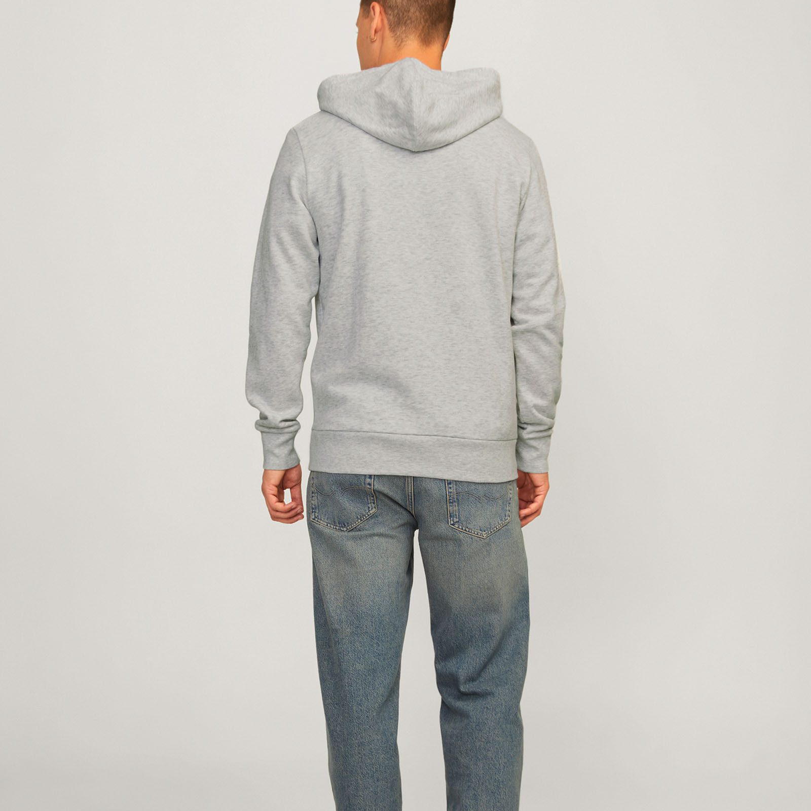 Jack & Jones Hoodie JJALVIS Sweat Hood mit großem Print auf der Vorderseite günstig online kaufen