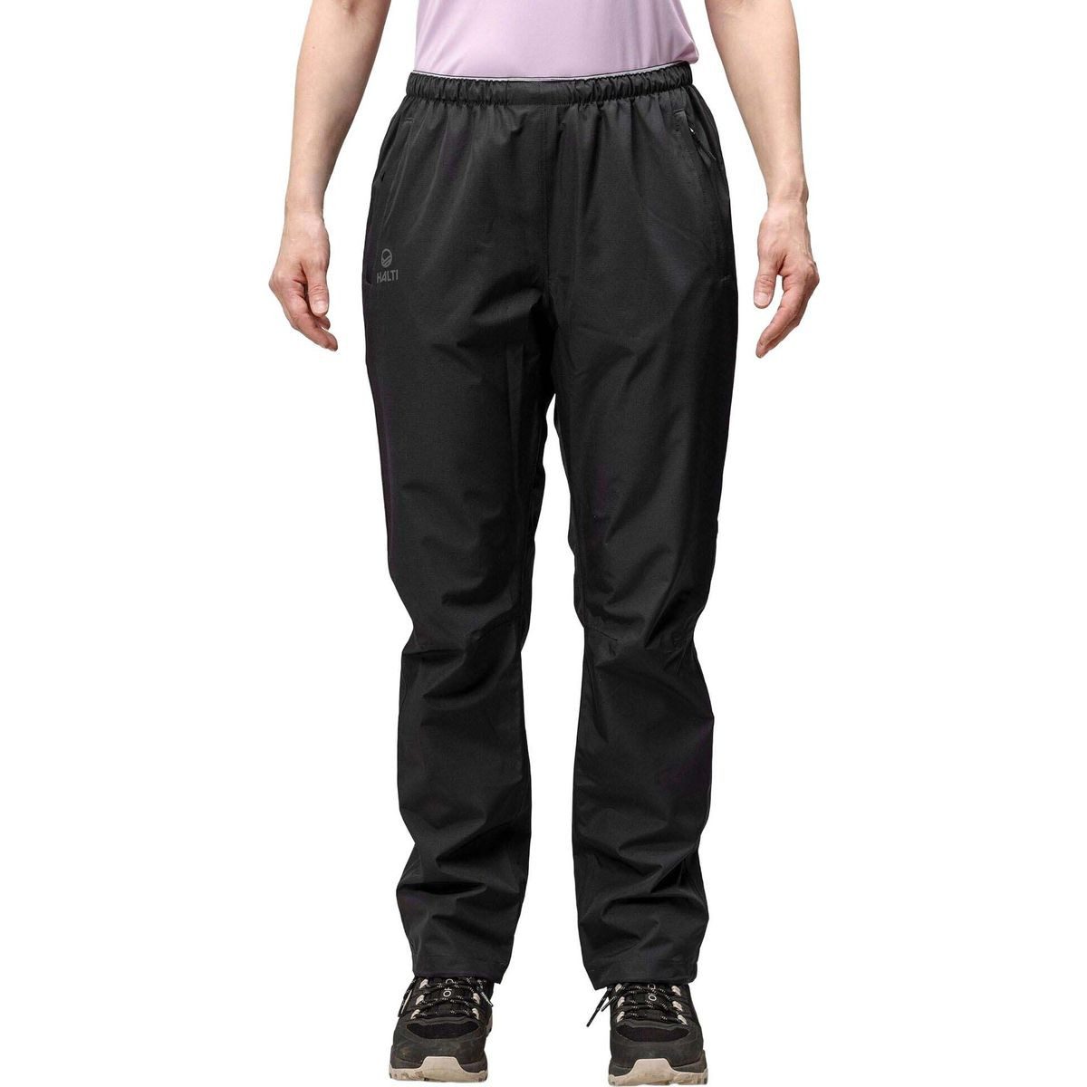 HALTI Outdoorhose Forter Drymaxx Shell Pants Women's Winddichte Damen-Regenhose mit DWR-Imprägnierung, ideal für Wandern