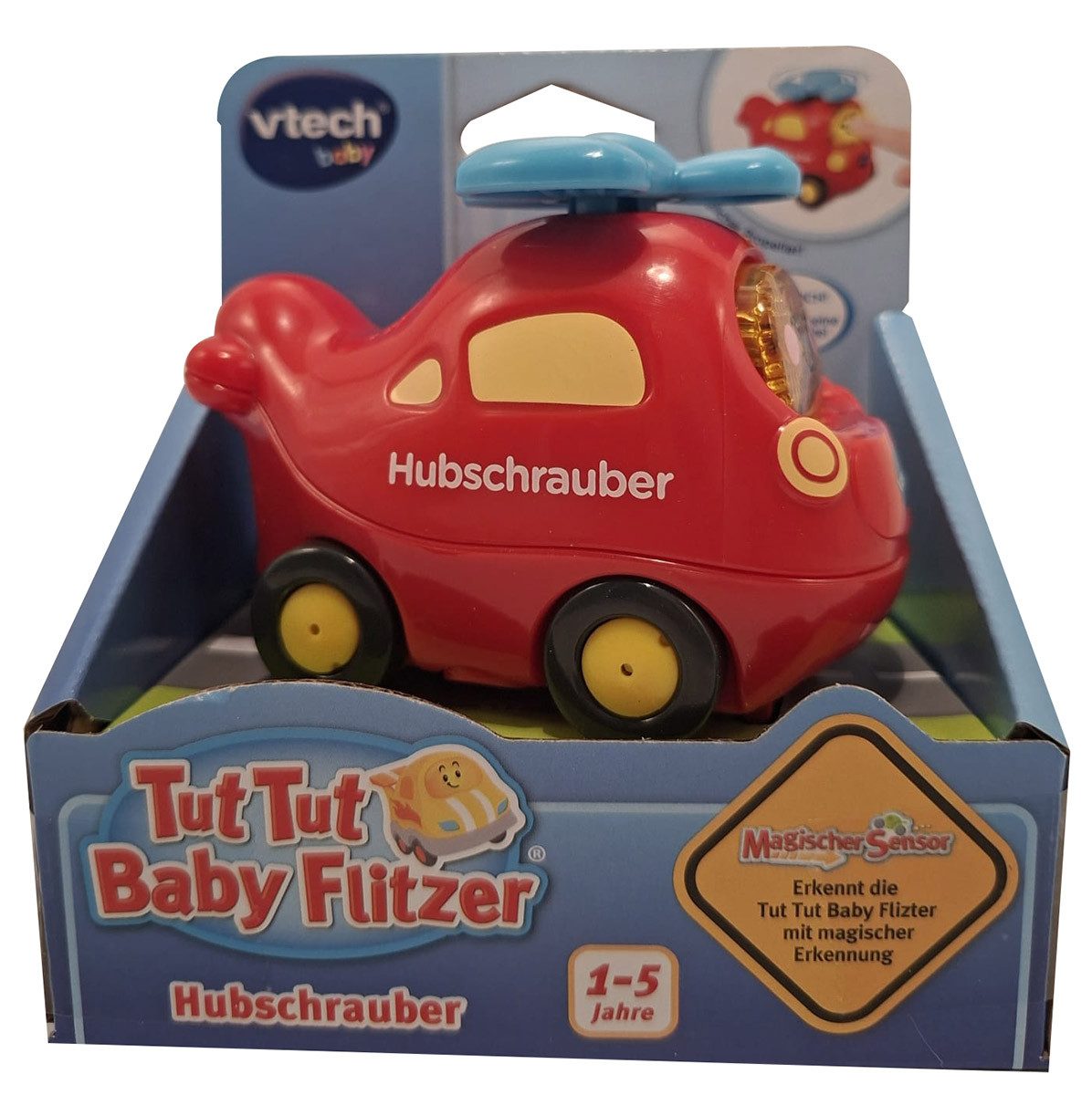 Vtech® Spielzeug-Hubschrauber Vtech Baby Tut Tut Baby Flitzer Hubschrauber Babyspielzeug mit Musik