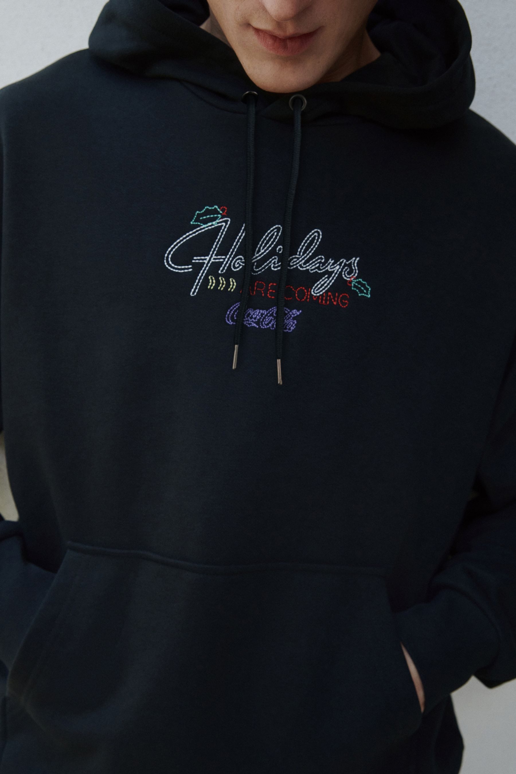 Next Sweater Lizenziertes Hoodie mit Grafik, Coca Cola (1-tlg)