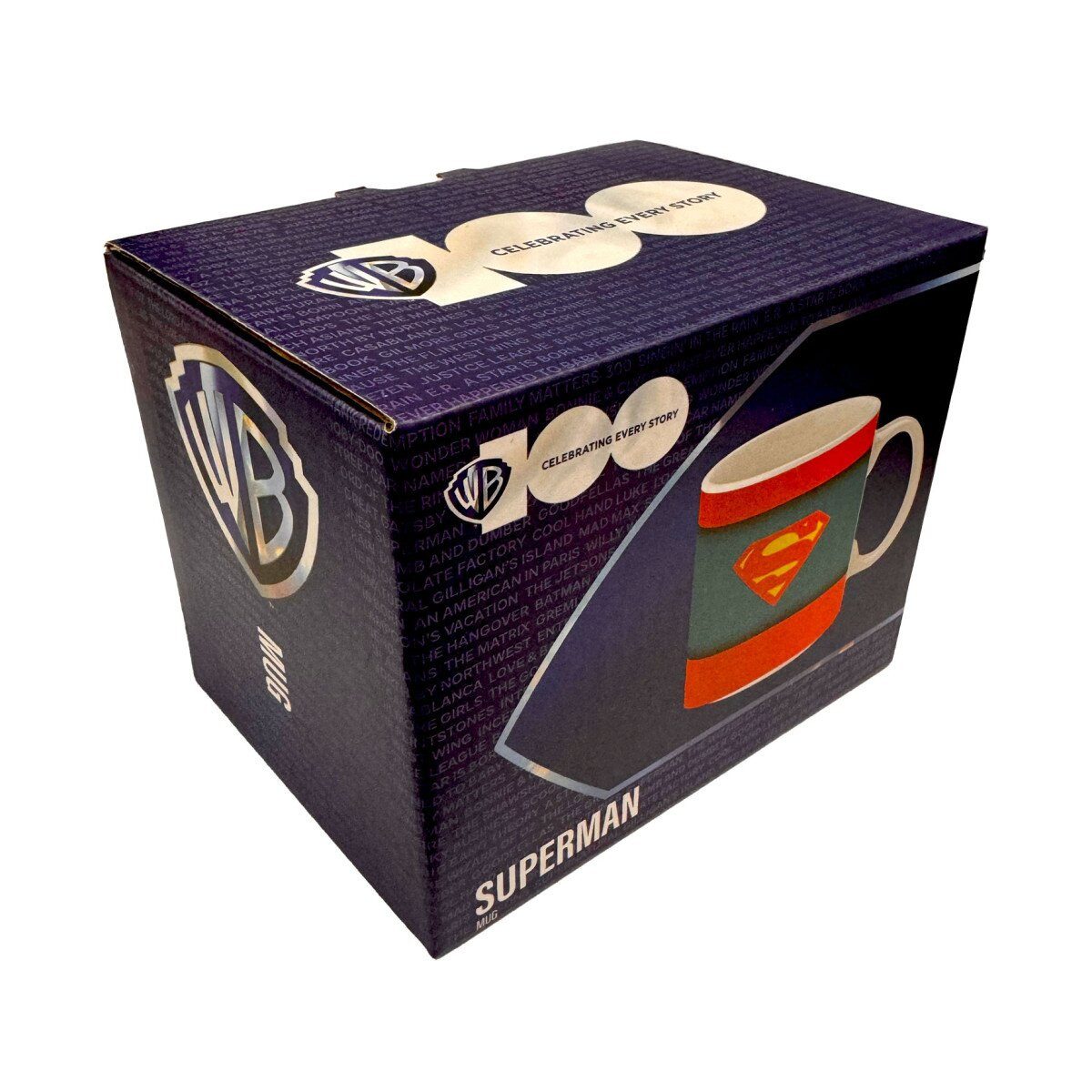Superman Tasse Superman Justice Porzellantasse 325 ml in Geschenkbox, 1-tlg., Porzellan