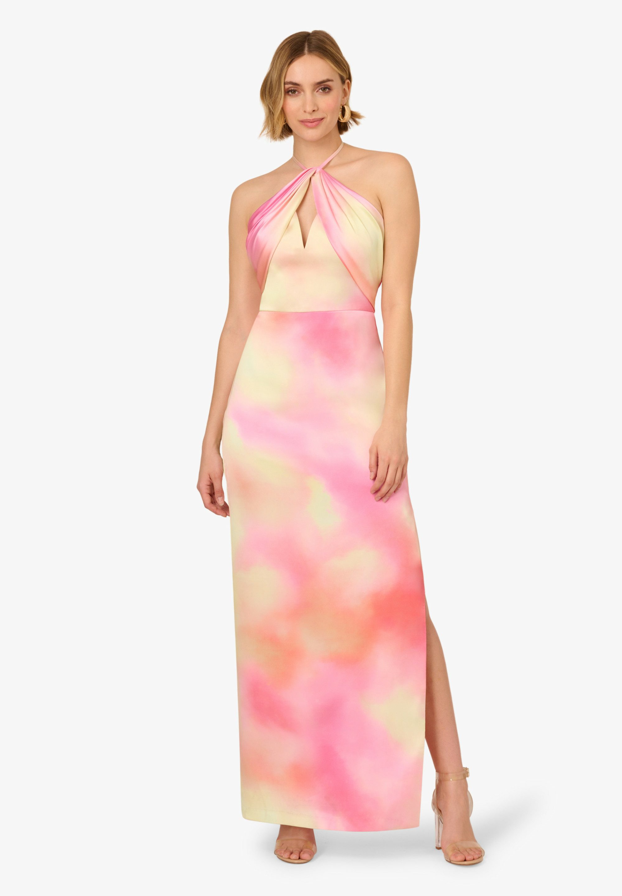 Adrianna Papell Abendkleid Printed Sateen Long günstig online kaufen