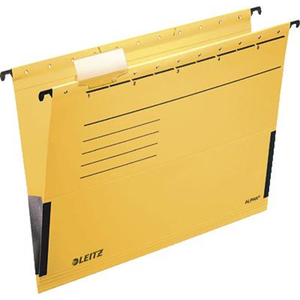 LEITZ Umhängetasche Leitz Hängetasche Alpha DIN A4 Gelb 5 St./Pack. 19863015 5 St.