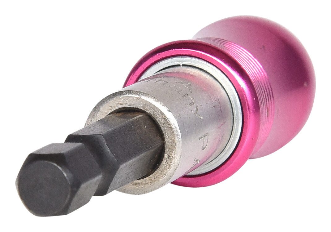 KS Tools Ratschenringschlüssel, 1/4" Magnetischer Schnellwechsel-Bithalter