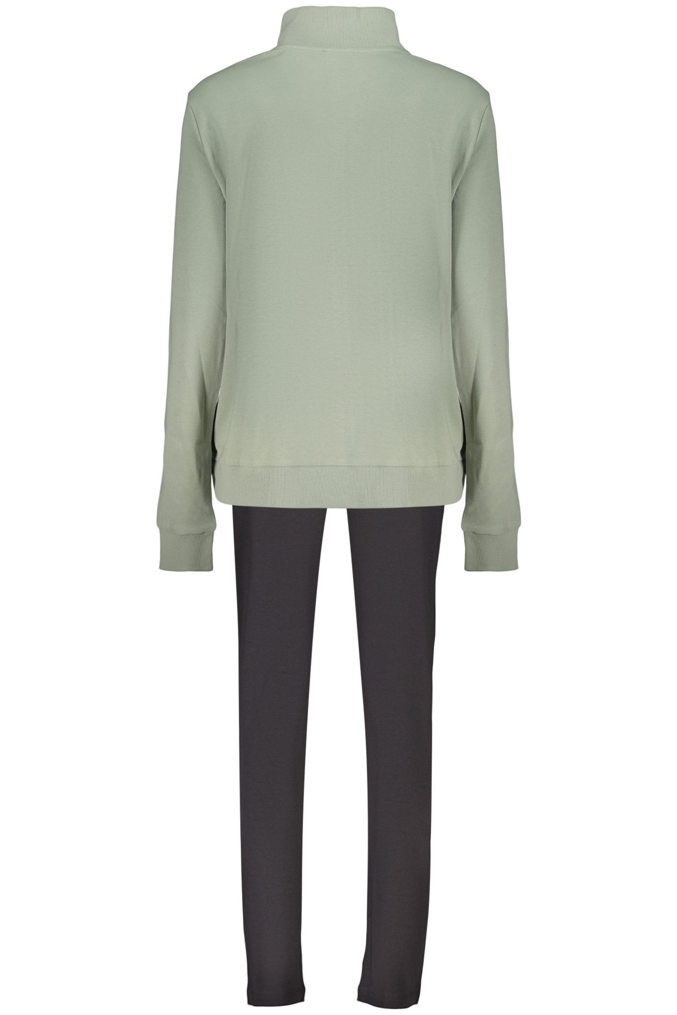 Freddy Sweatshirt Grüne Damen-Sweatjacke mit Reißverschluss und