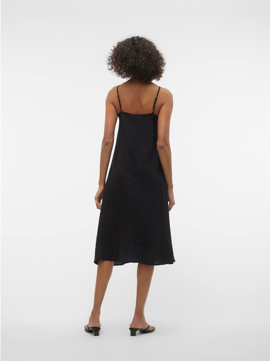 Vero Moda Spaghettikleid VMJOSIE CALF SINGLET DRESS WVN GA NOOS Viskosemischung