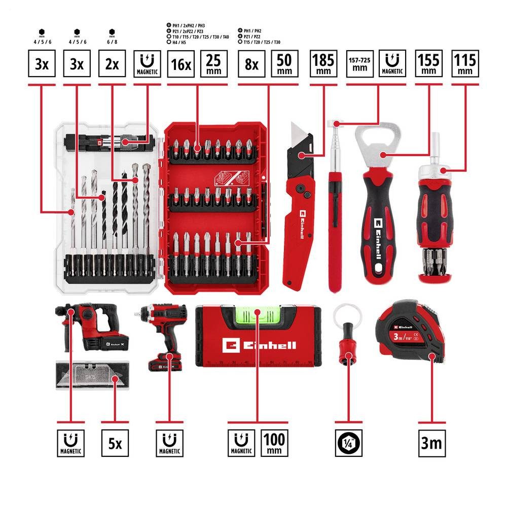 Einhell Adventskalender Werkzeug Adventskalender 370270 – Bild 3 von 5