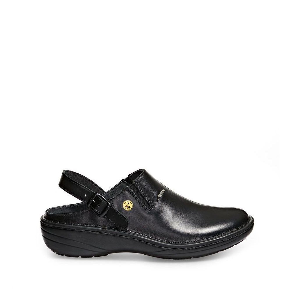 Abeba Reflexor Comfort Clog – Glattleder OB Esd Src Berufsschuh