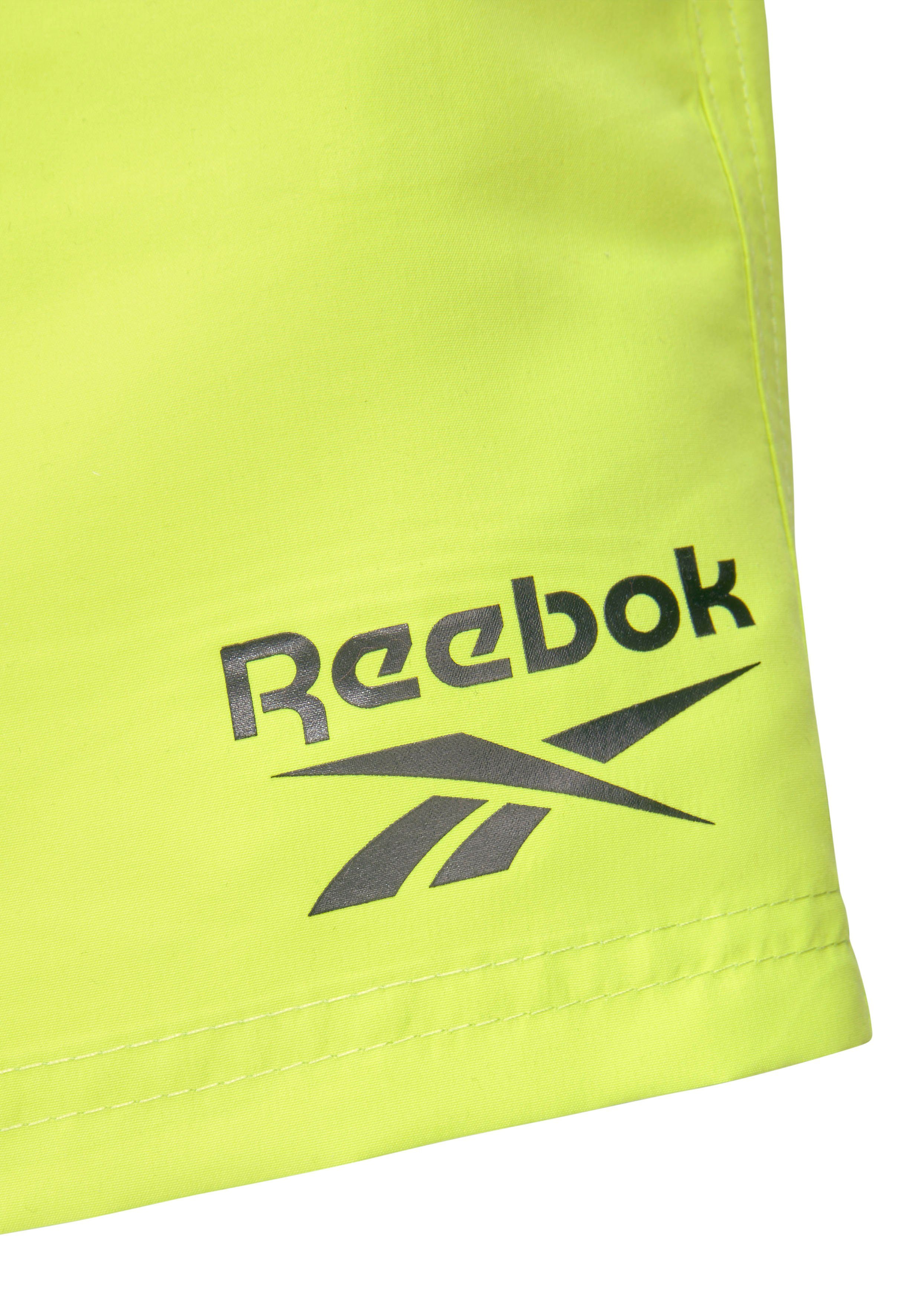 Reebok (1-St) YALE neon lime Badeshorts