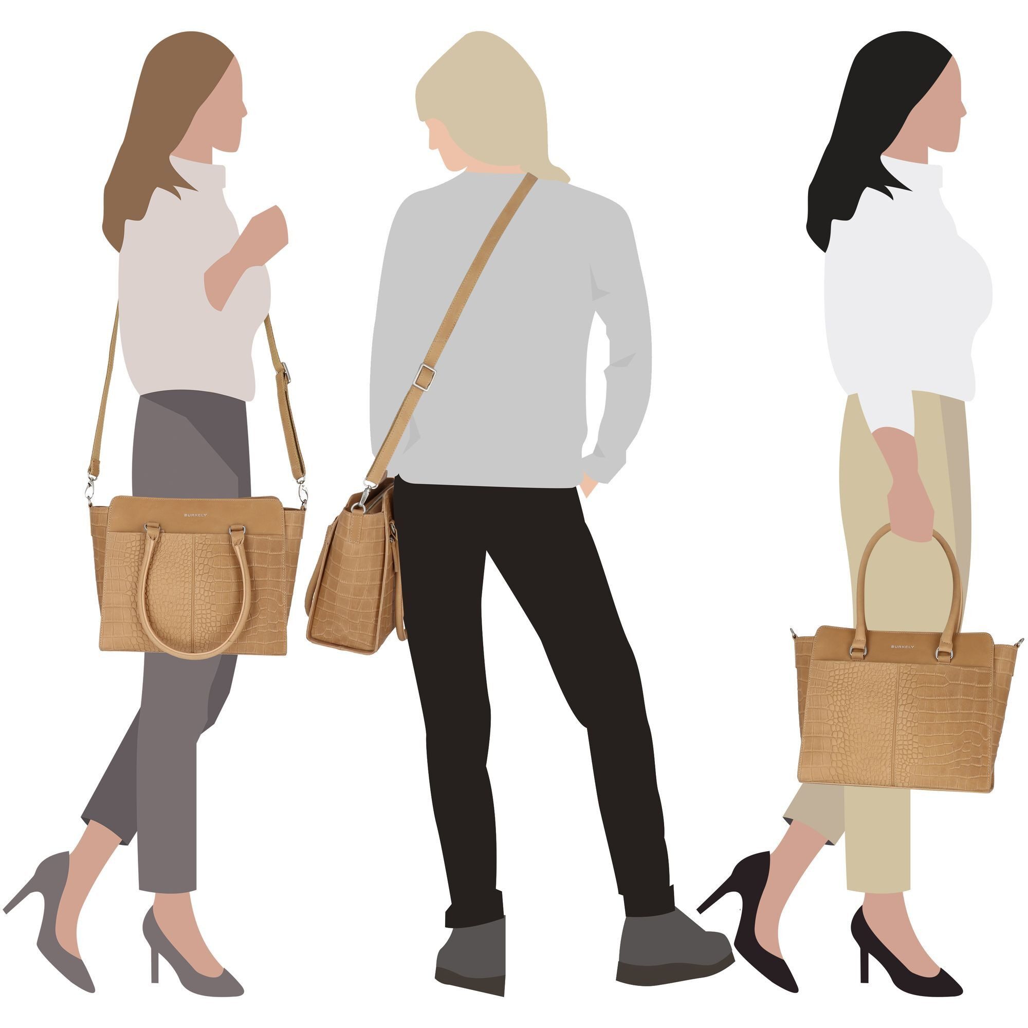 Burkely Henkeltasche Cool Colbie, Leder günstig online kaufen