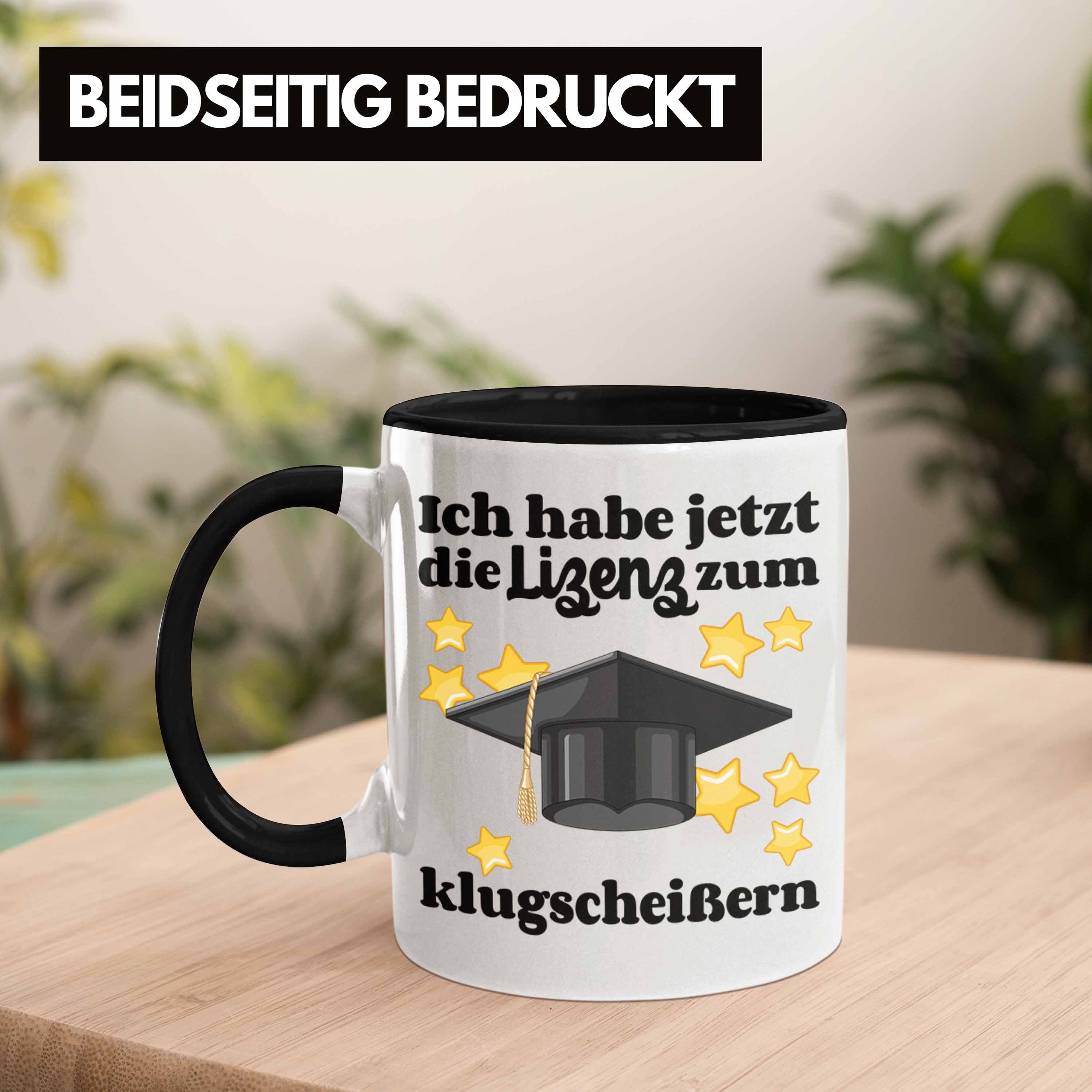 Prüfung Schwarz Bachelor Abi Trendation Abitur Spruch Tasse Master Geschenk Trendation Bestanden Abschluss Graduation Tasse -