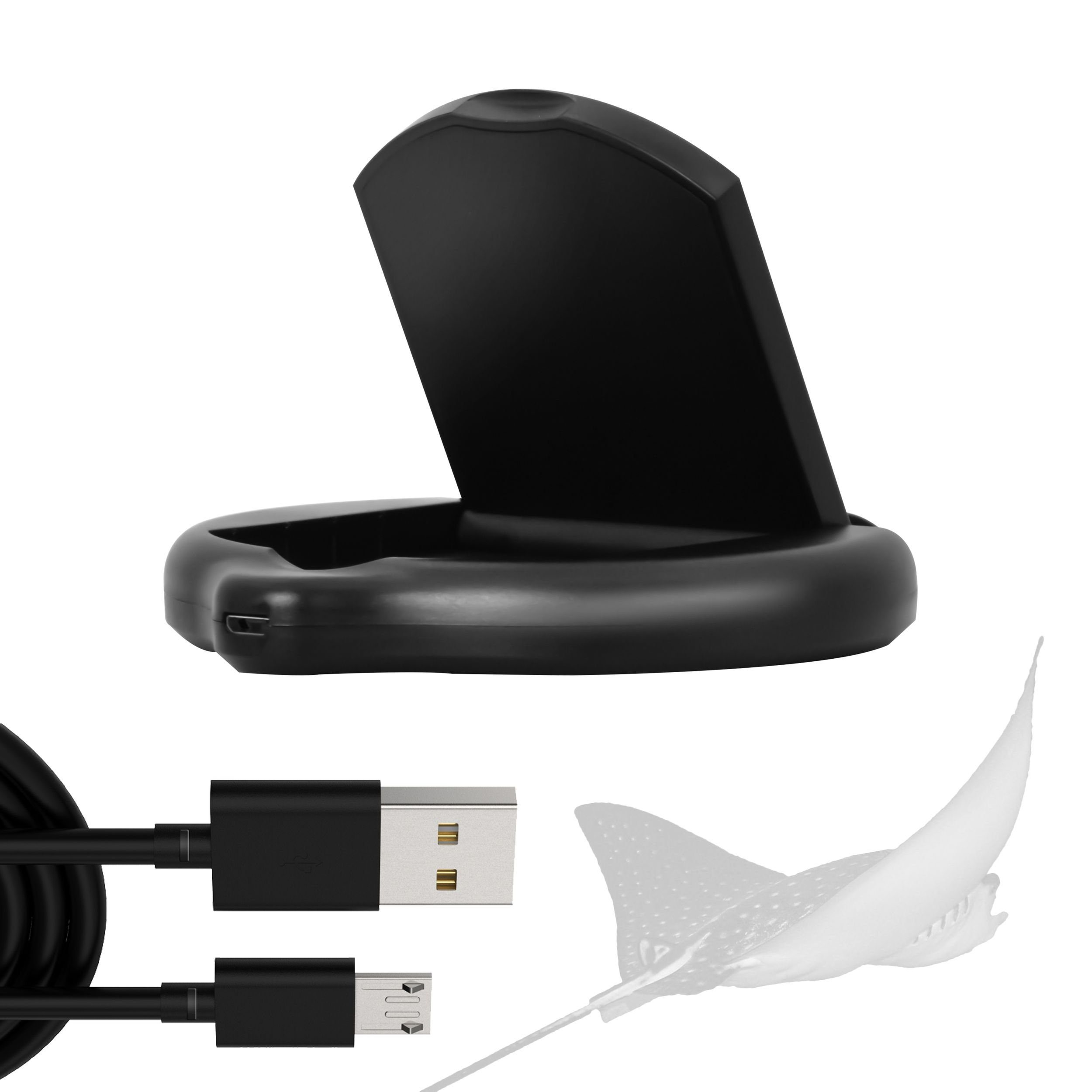 Leicke Wireless Charger 10W kabelloses Ladegerät Ladestation Netzteil (Kompatibel mit iPhone, Samsung Galaxy, Huawei, Google, Xiaomi, LG usw)