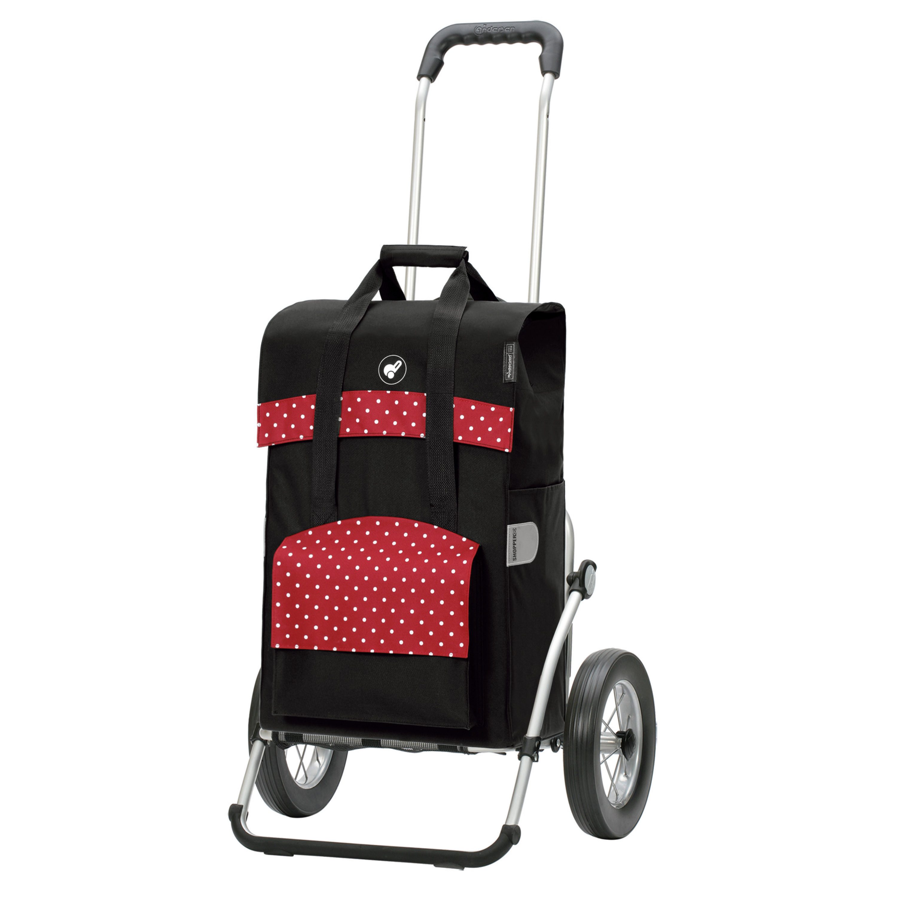 Andersen Einkaufstrolley Royal Shopper Polly rot, klappbare Ladefläche, bel günstig online kaufen
