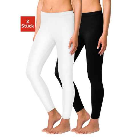 vivance active Leggings (2er-Pack) mit Gummibund, Loungewear