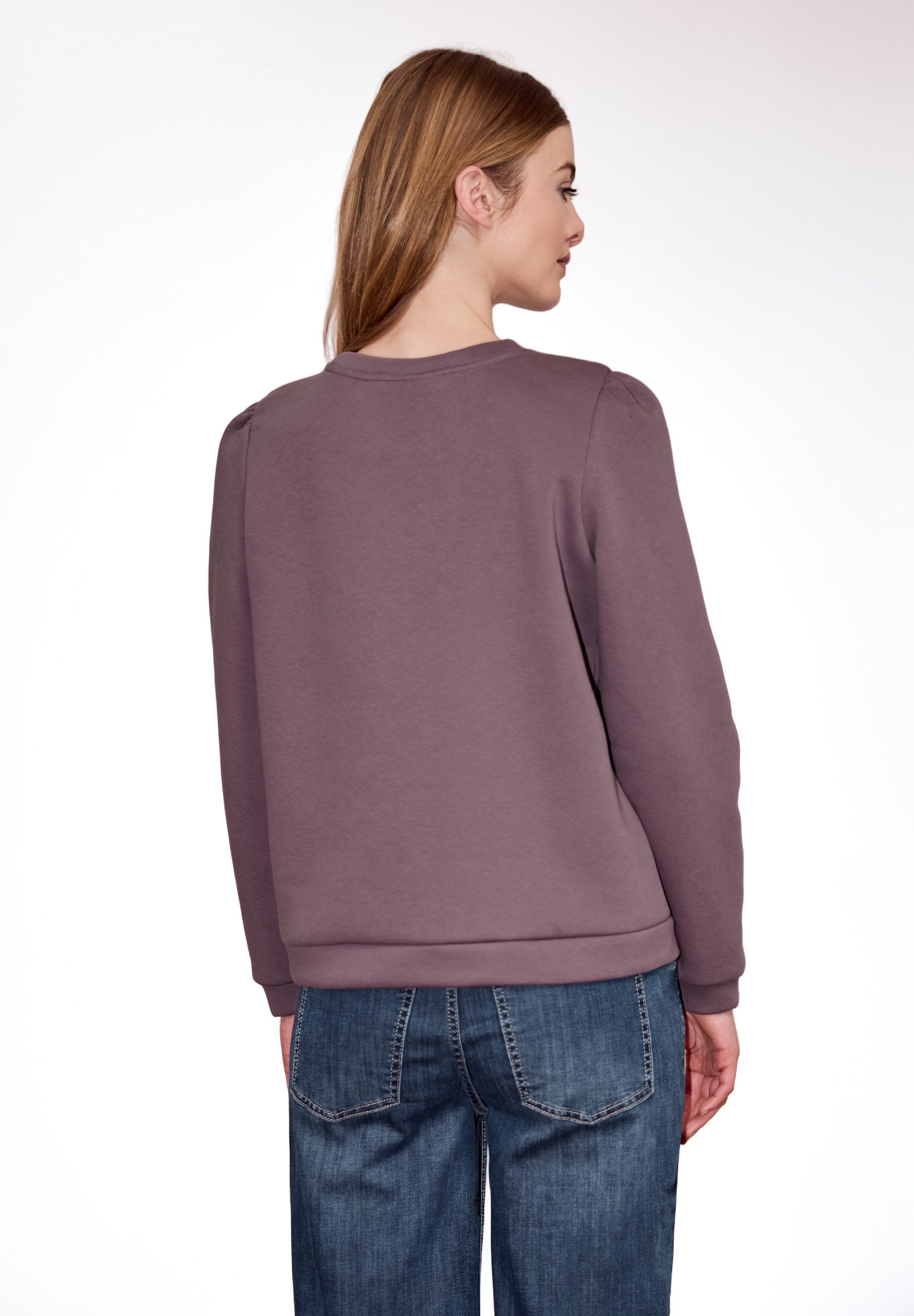 STREET ONE STUDIO Sweatshirt Rundhalsausschnitt günstig online kaufen