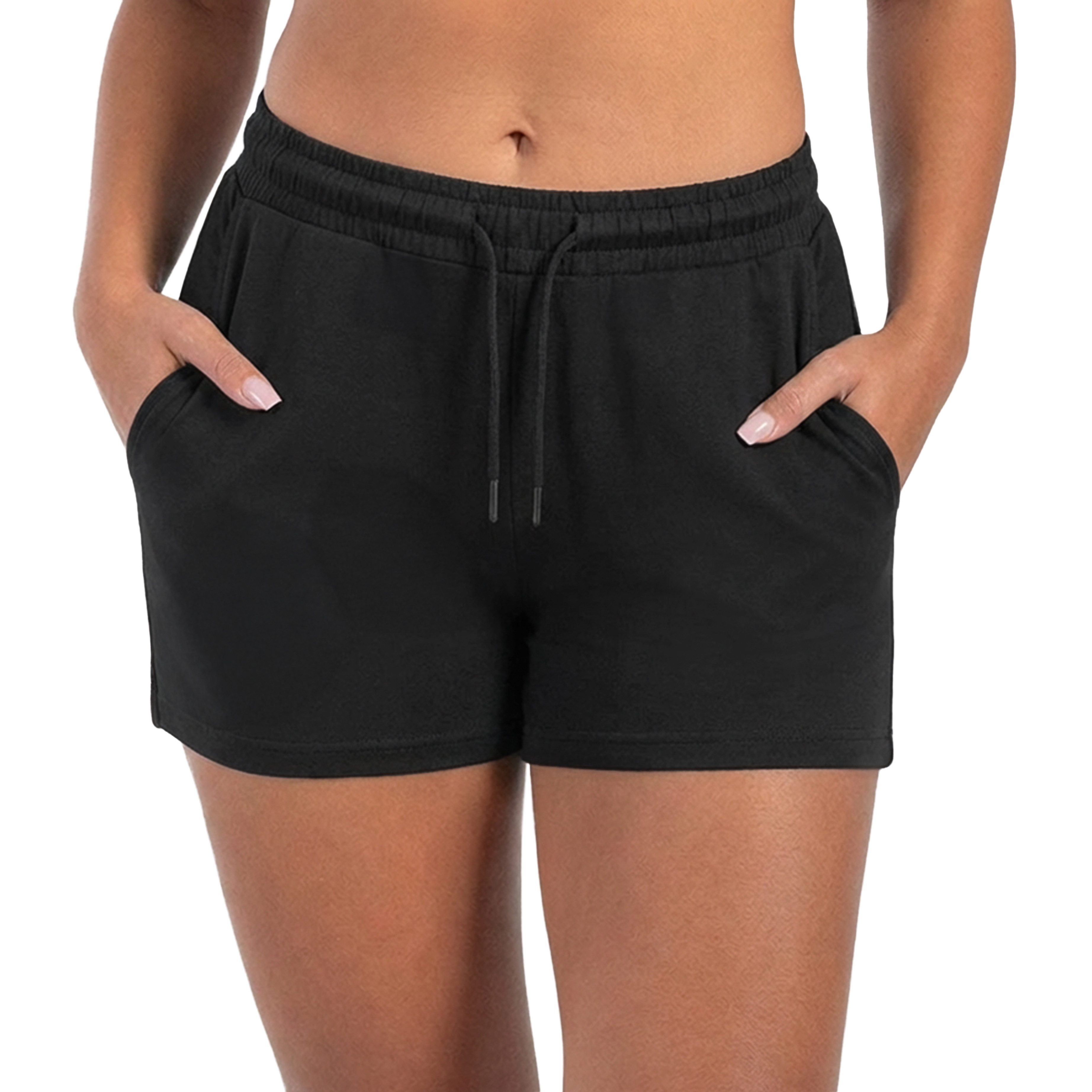 Smilodox Shorts Dalia Modal, Kurze Hose im Regular Fit, bequem & vielseitig Sporthose mit Kordelzug & Eingrifftaschen, Freizeit Sport Yoga Pilates