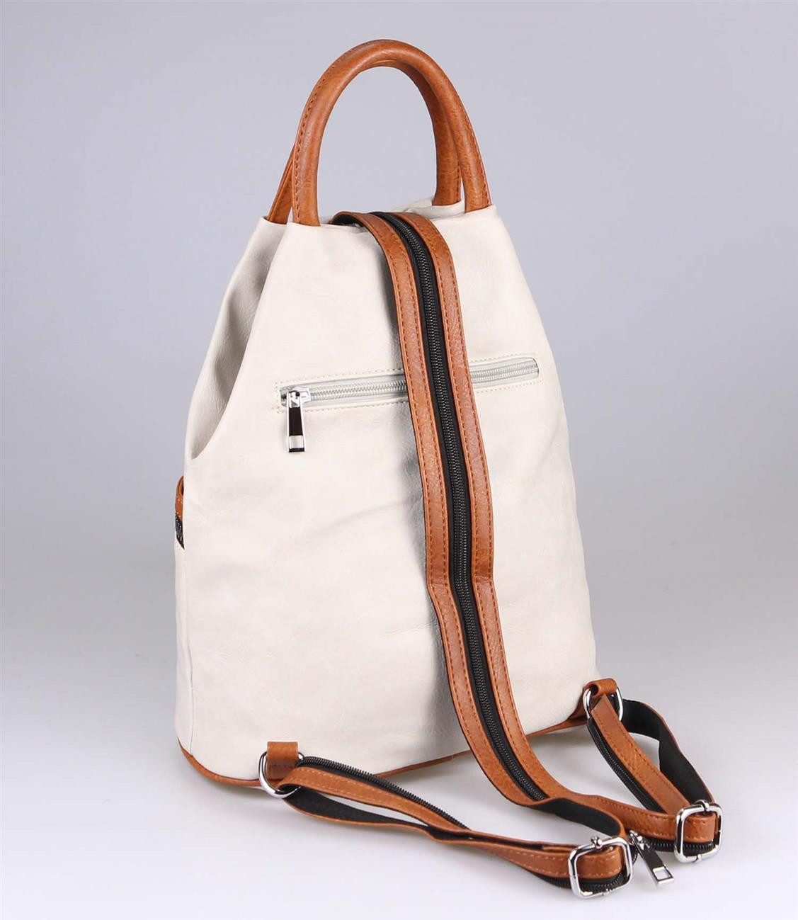 ITALYSHOP24 Rucksack Damen City- TagesRucksack Daypack Backpack Tasche Schu günstig online kaufen