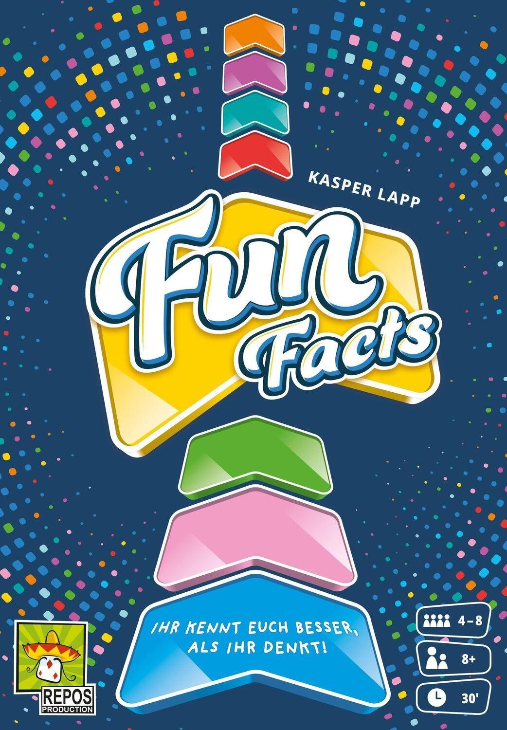 Asmodee Fun Facts – Gioco Da Tavolo Collaborativo, 4-8 Giocatori, 8+ Anni, Edizione Italiana