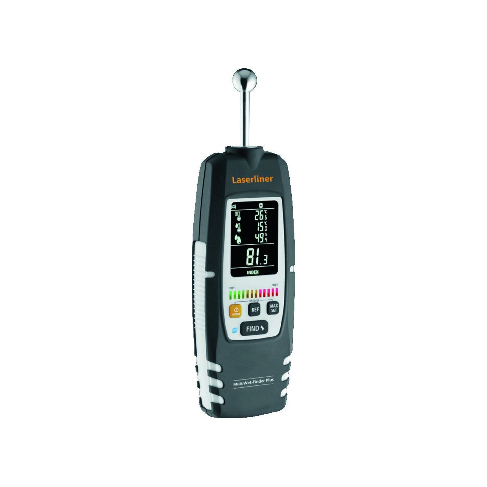 LASERLINER Feuchtigkeitsmesser Laserliner Feuchtigkeitsmessgerät MultiWet-Finder Plus