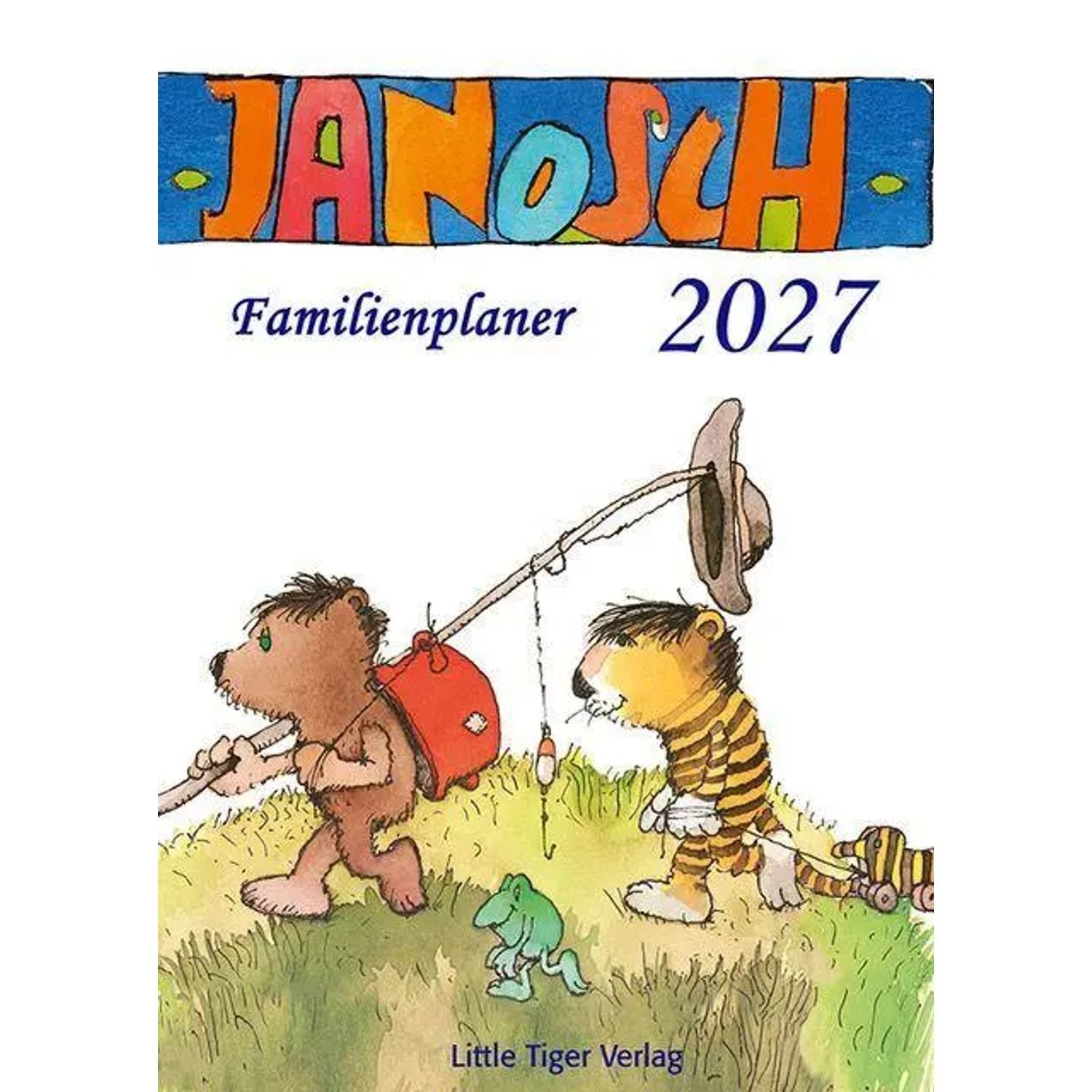 Little Tiger Verlag Familienkalender Janosch Familienplaner 2027