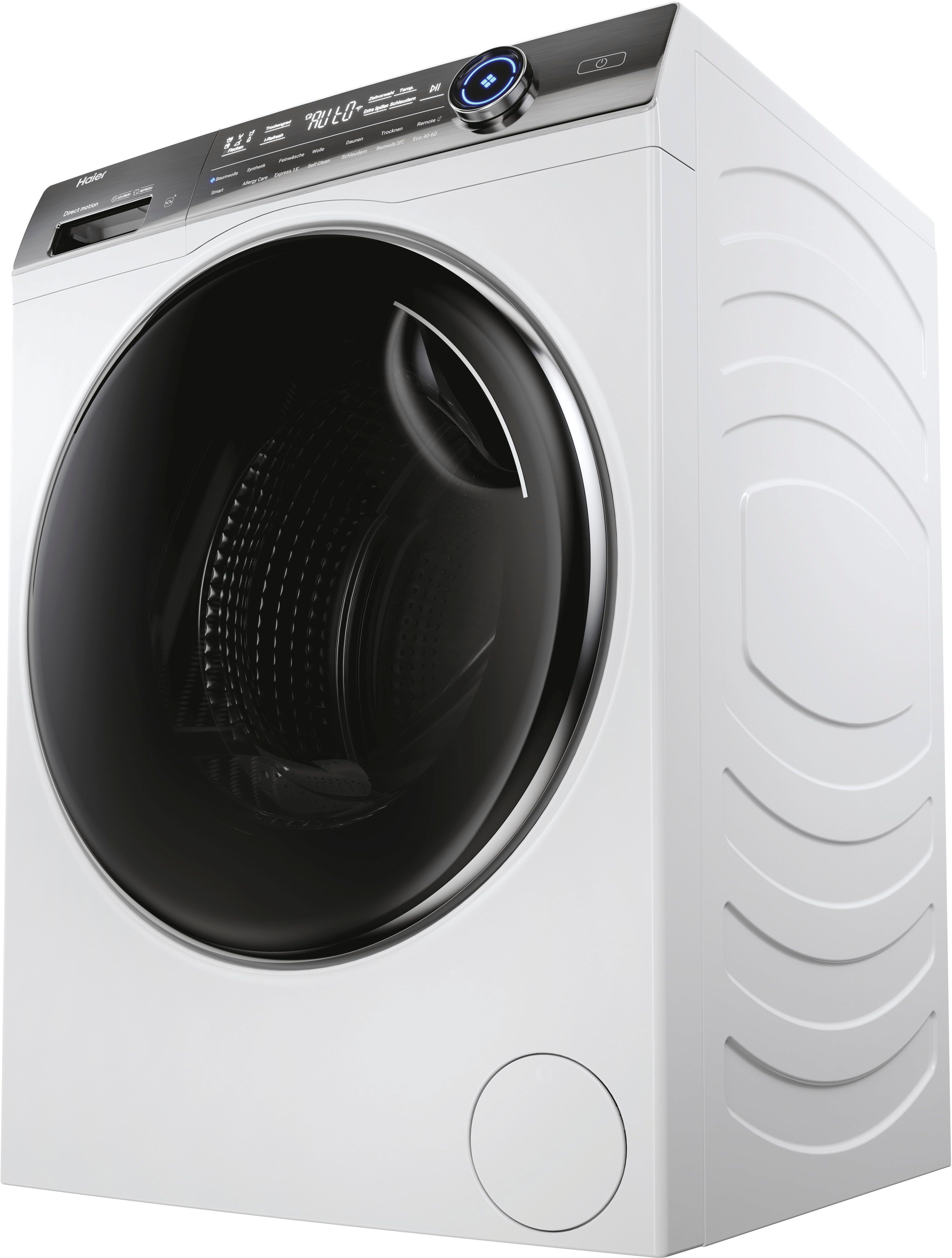 Haier Waschtrockner PRO 7 PLUS Serie HWD100-BD14979U1, 10 kg, 6 kg, 1400 U/min, Smart hOn App mit künstlicher Intelligenz