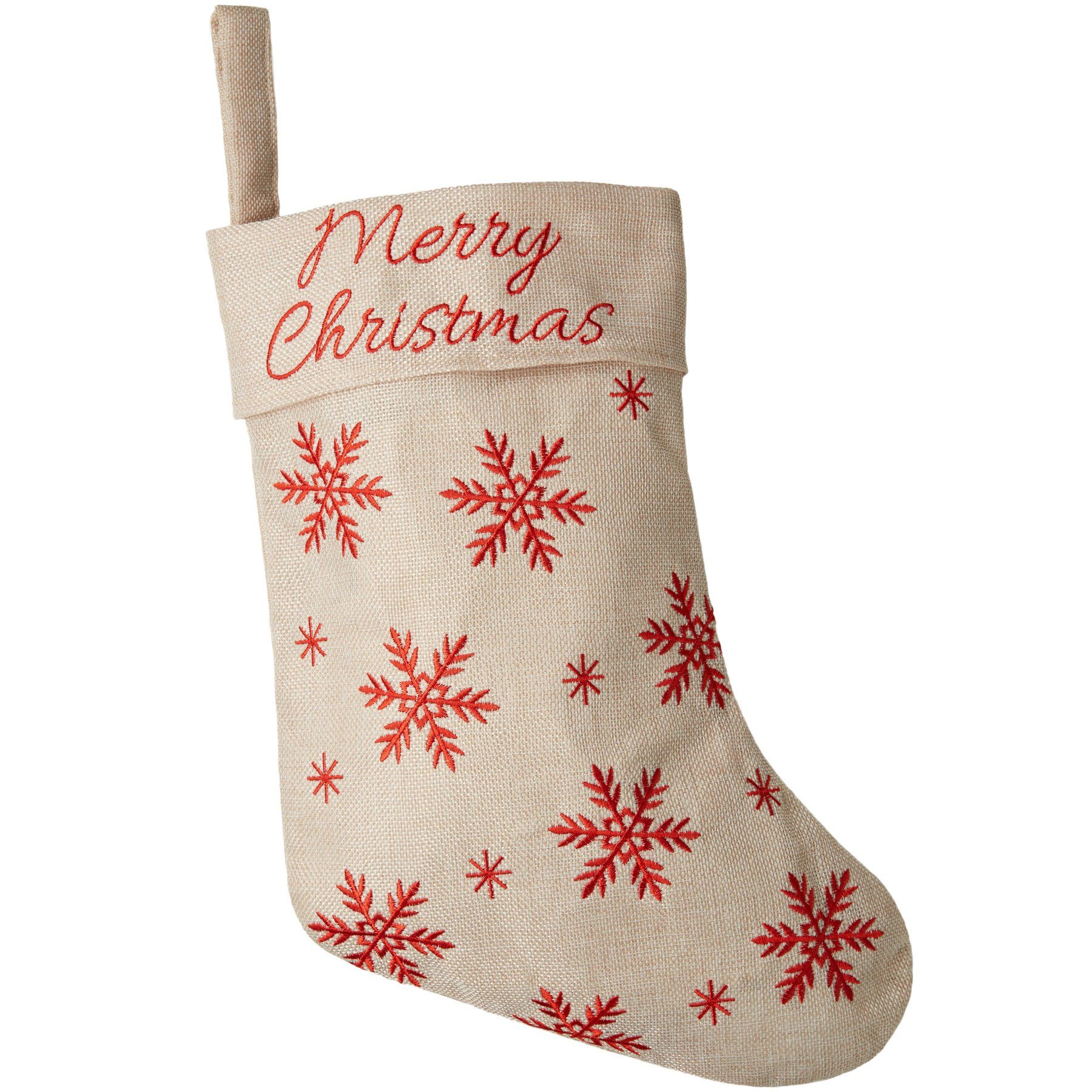 dressforfun Hängedekoration Nikolausstiefel in Jute-Optik, zum Befüllen