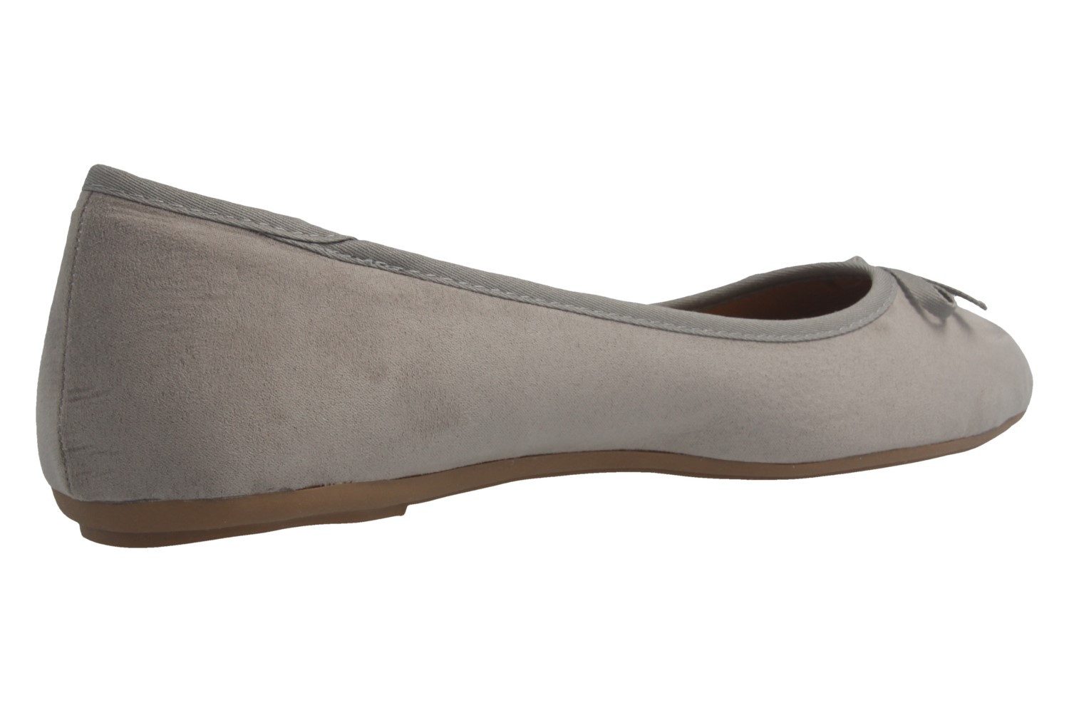 Fitters Footwear 2.589601 Helen Lt. Grey MF Ballerina