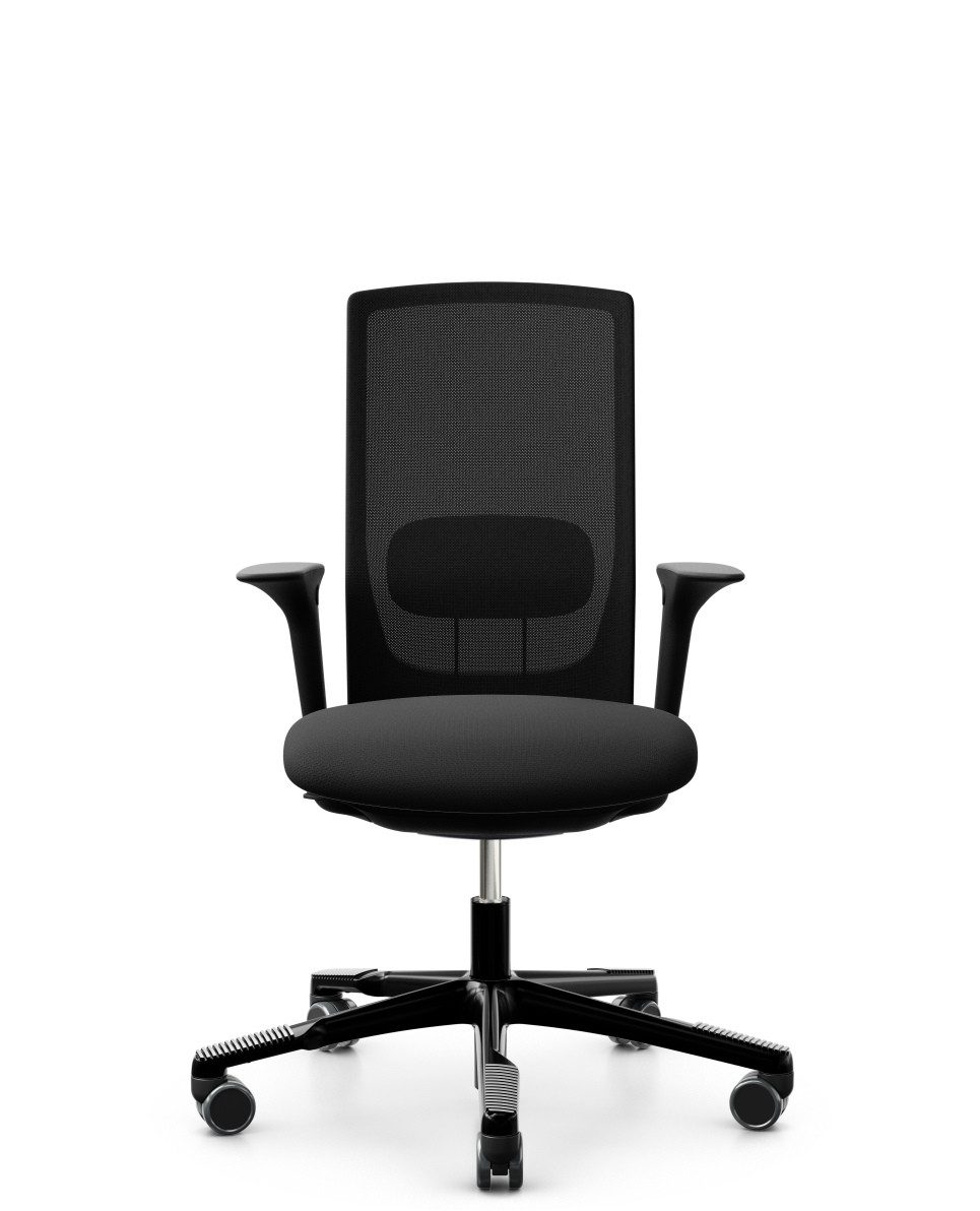 HAG Bürostuhl HÅG Futu Mesh 1100S Ergonomischer Bürostuhl – Schwarz, HÅG Futu Mesh 1100S Ergonomischer Bürostuhl – Schwarz
