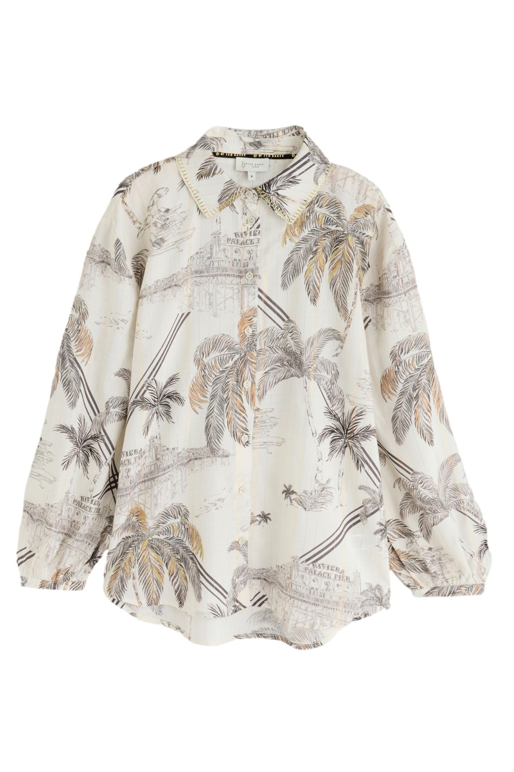 B by Ted Baker Strandshirt B by Ted Baker Strandüberwurf aus Viskose (1-tlg)