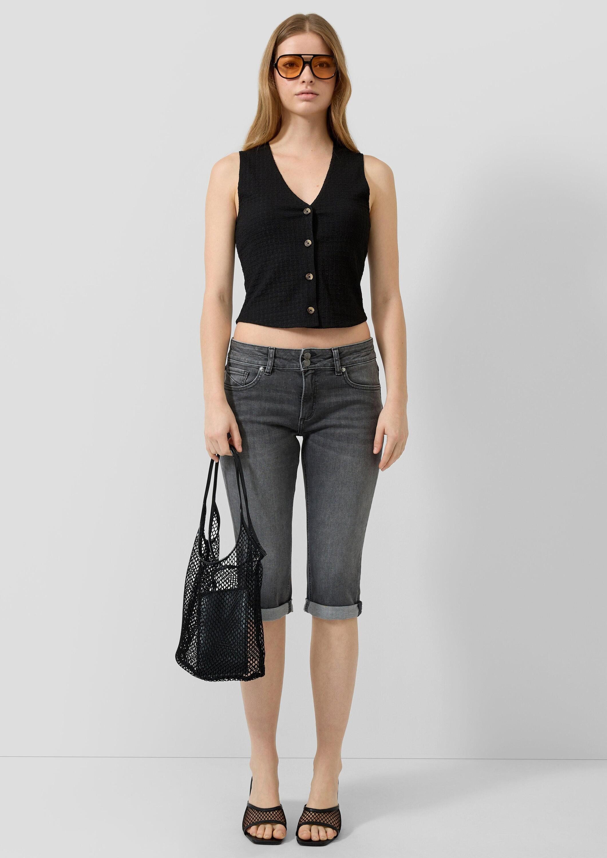QS Slim-fit-Jeans Jeans-Hose CATIE Capri-Jeans Catie / Slim Fit / Mid Rise