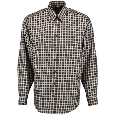 Tom Collins Langarmhemd Aguta Herren Hemd mit Button-Down-Kragen