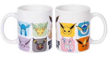 The Pokémon Company Tasse Tasse - Pokémon - Evoli - Was ist dein Typ - 325 ml (NEU & OVP)