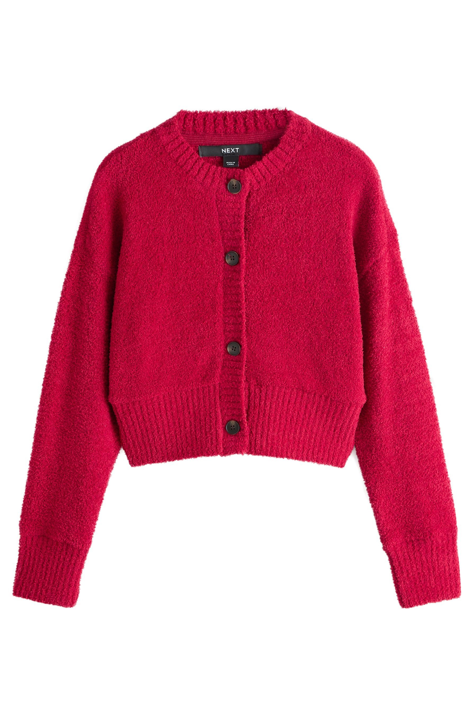 Next Cardigan Kuschelige Strickjacke mit Knopfverschluss (1-tlg)