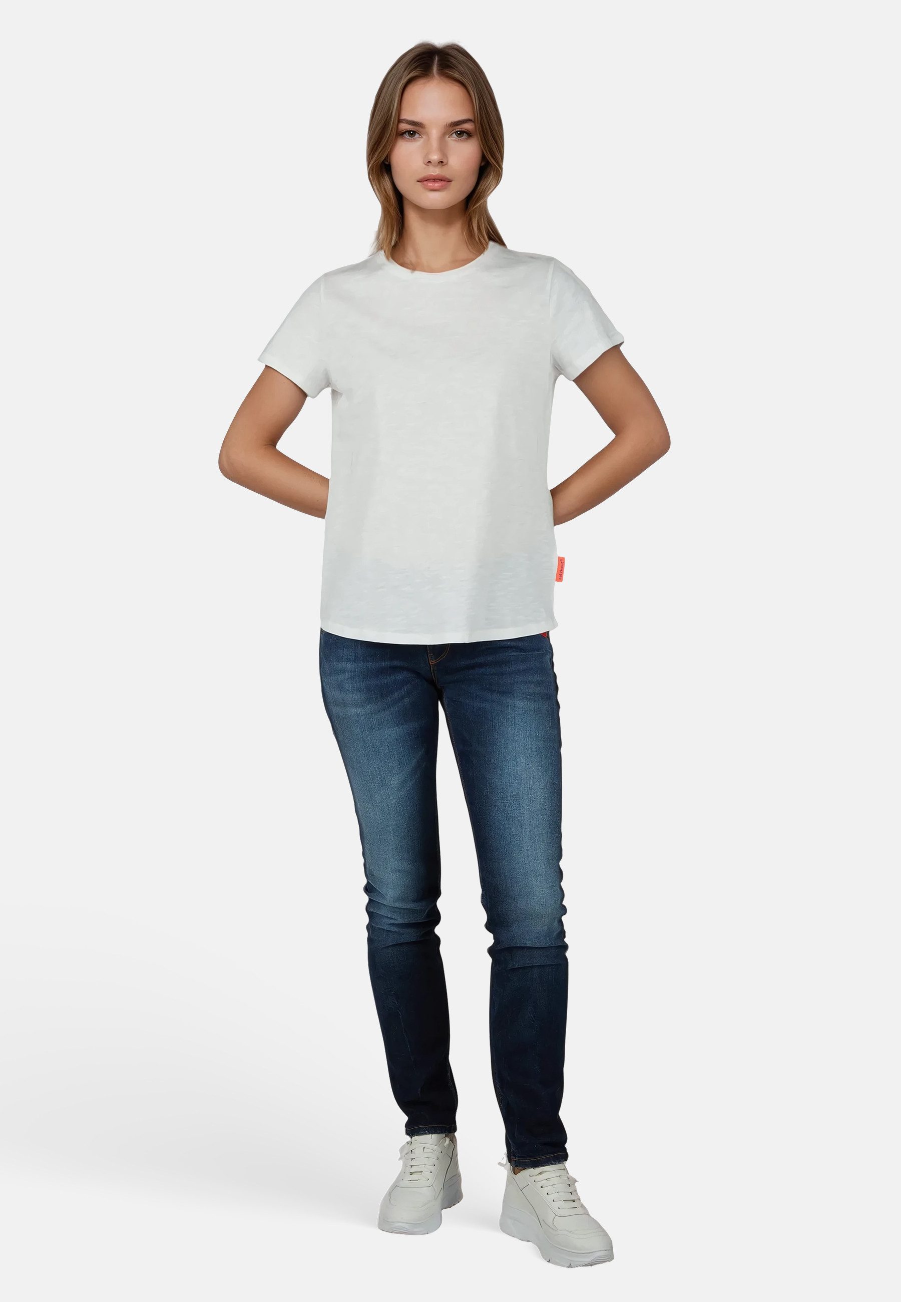 salzhaut T-Shirt TELGEN - UNI Damen Relaxed-Fit salzhaut T-Shirt – bequeme Qualität und nordisch klares Design
