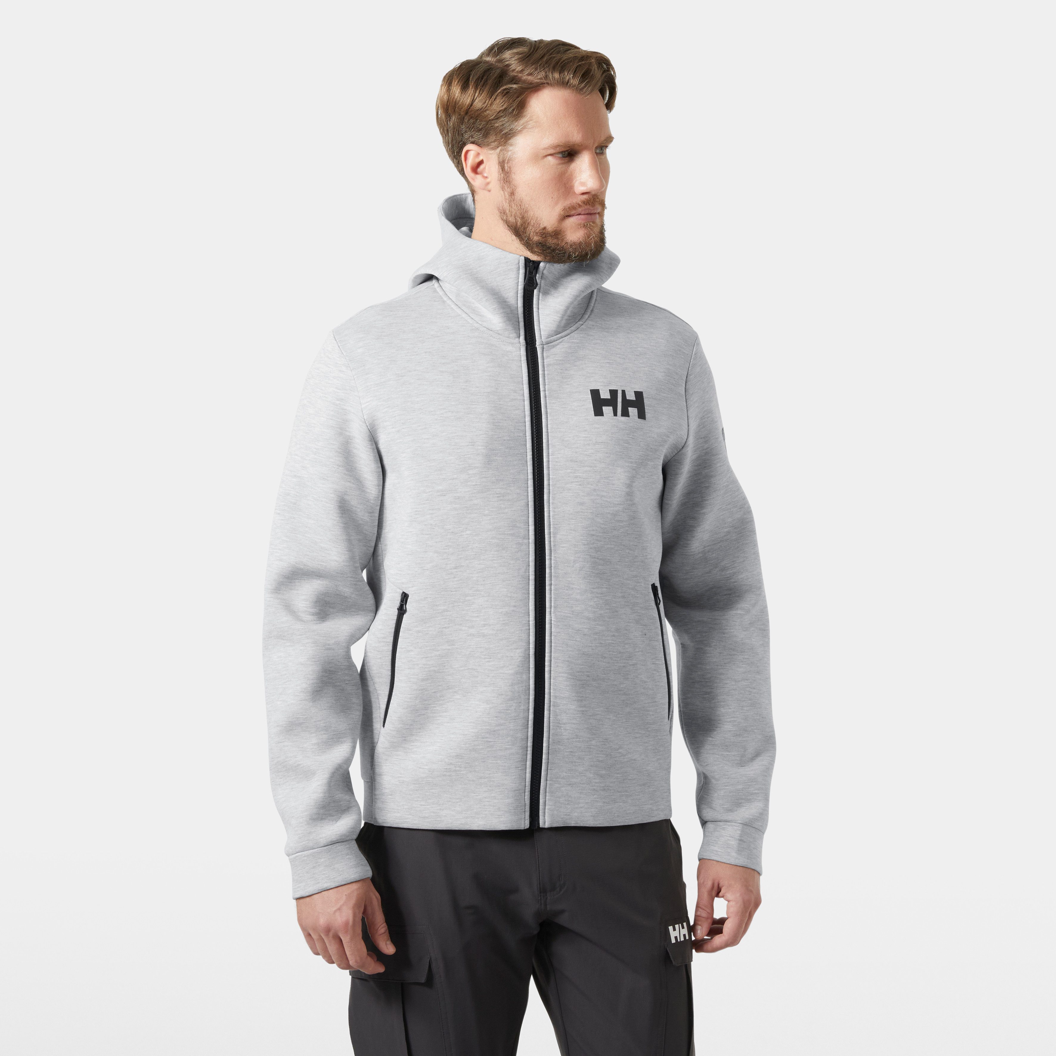 Helly Hansen Trainingsjacke HP OCEAN FZ JACKET 2.0 sportlicher Stil, bequeme Passform, Kapuze mit hohem Kragen