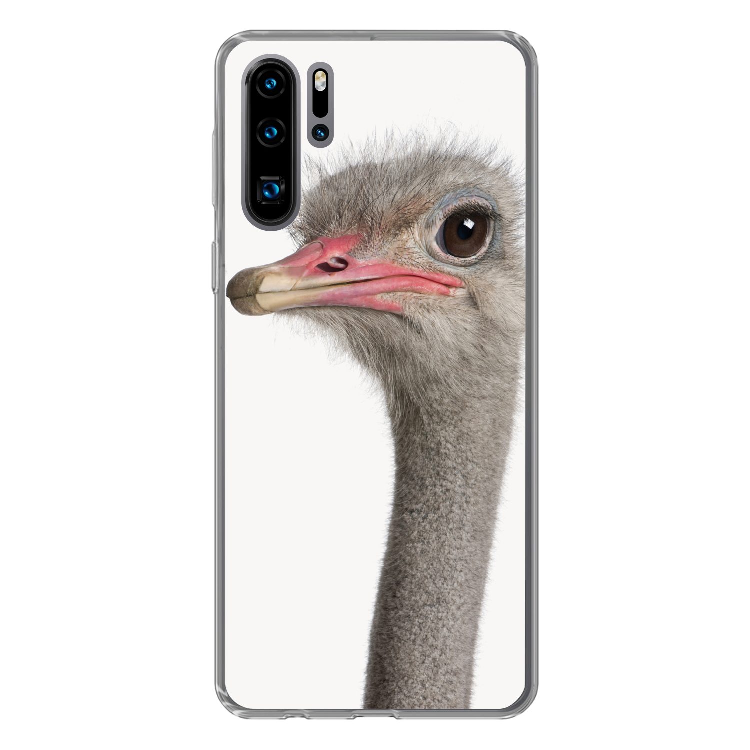 Handyhülle für Huawei P30 Pro Strauß - Tiere - Kinder - Jungen - Mädchen - Vogel