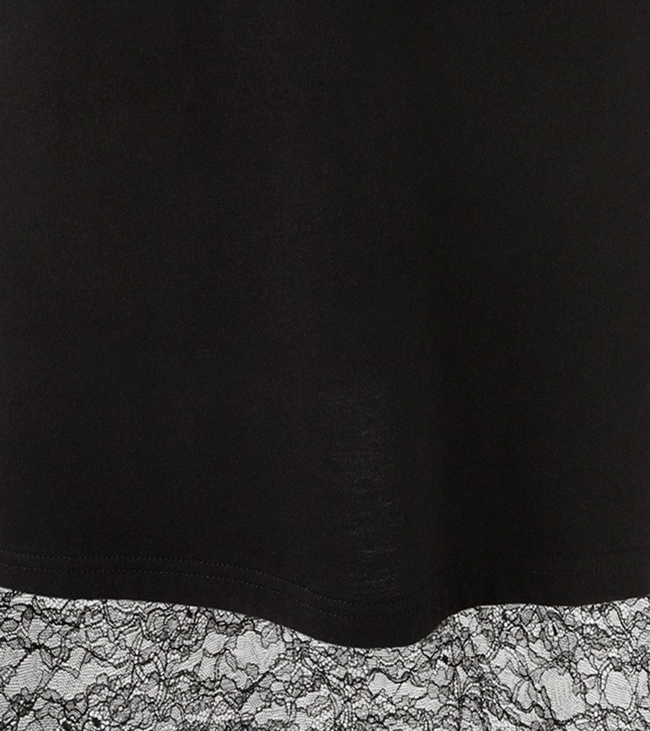 Aniston CASUAL Maxikleid mit raffinierter Spitze am Saum