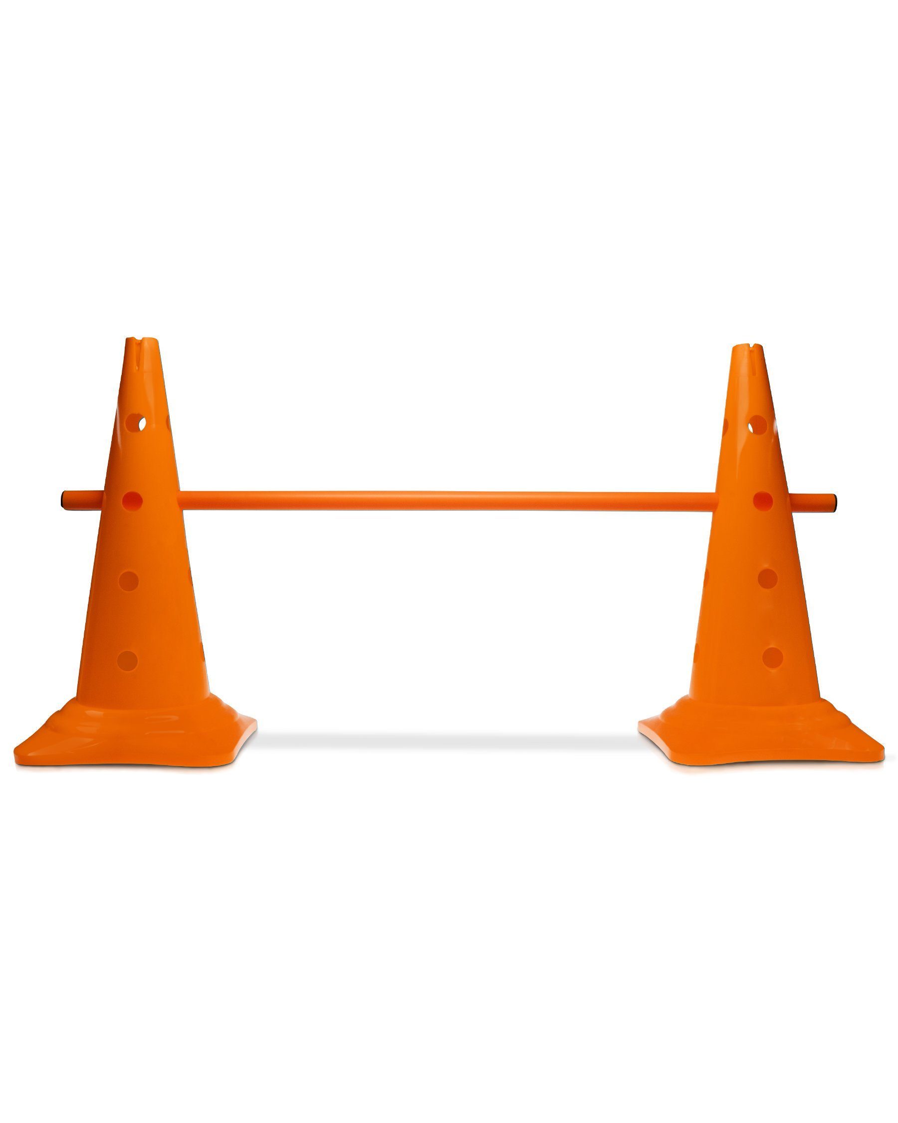 SPORTIKEL24 Hürde Kegelhürde 50 mit Stange 100 cm Farbe Orange