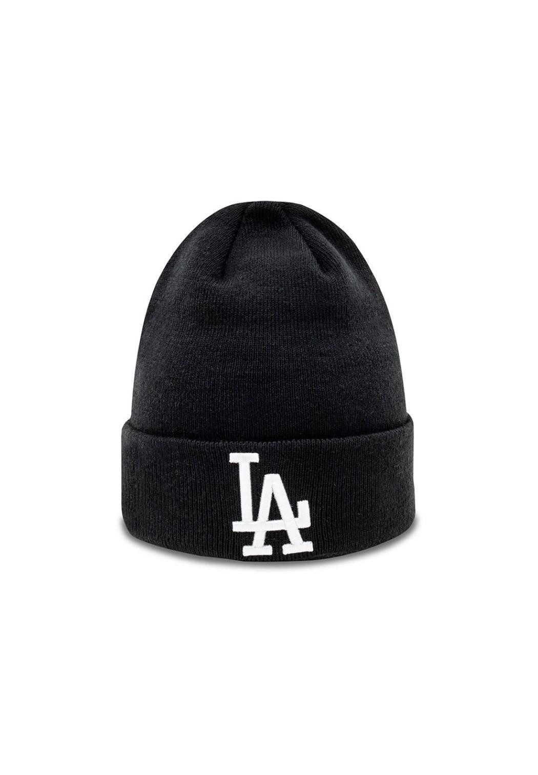 New Era Beanie Los Angeles Dodgers MLB Essential Cuff Knit Schwarz Beanie-Mütze New E (1-St)